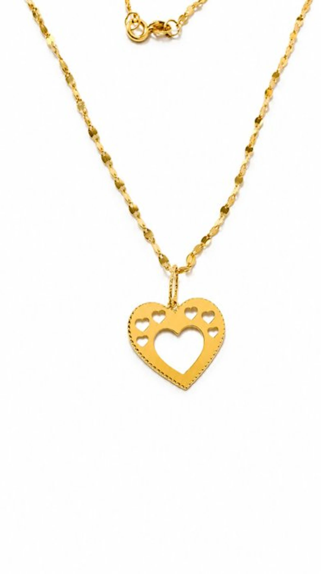 No reserve price - Necklace with pendant - 18 kt