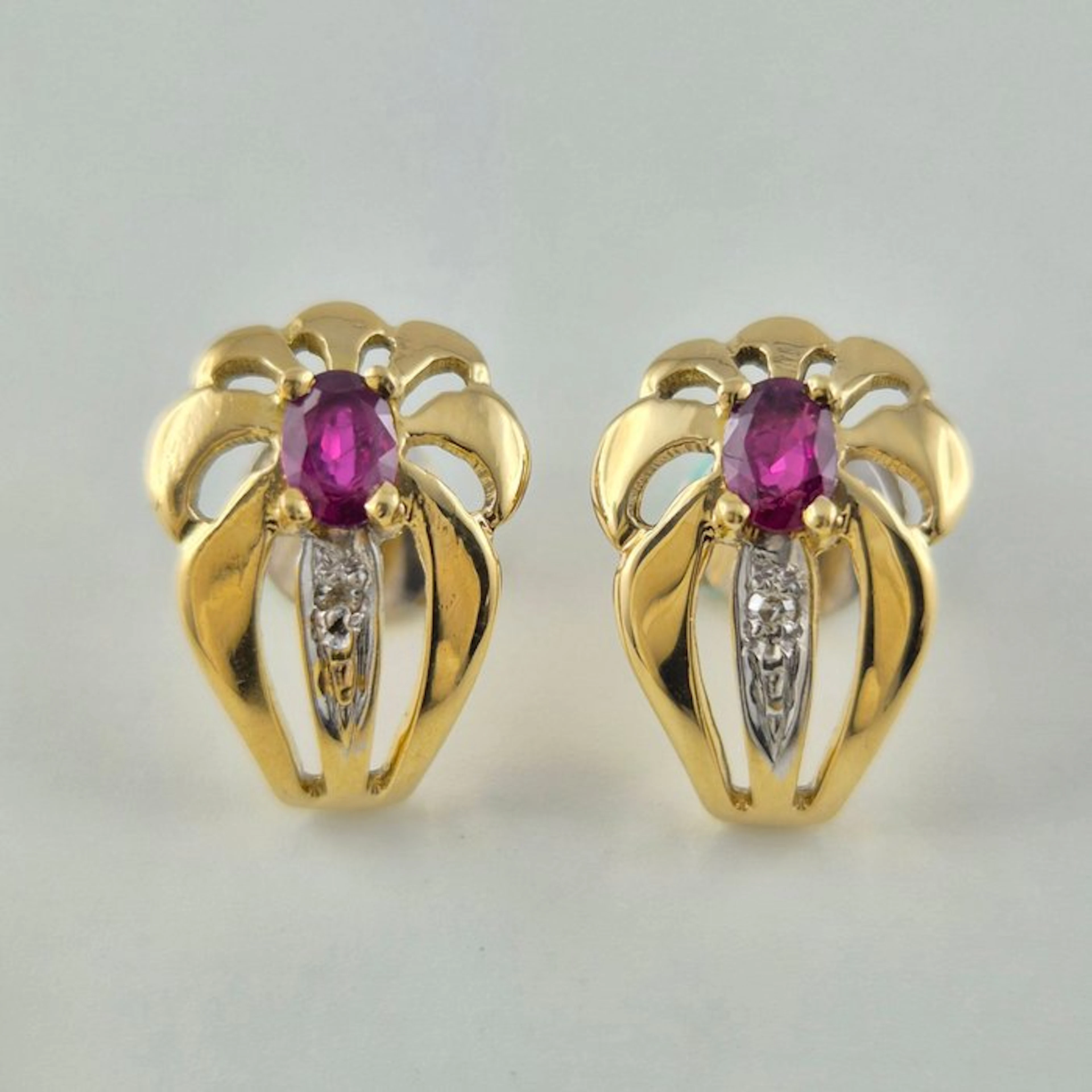 No reserve price - Earrings - 18 kt