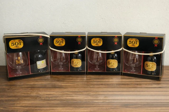 501 del Puerto - brandy Solera Gran Reserva Oro - b. 2024 - 70cl - 4 bottles