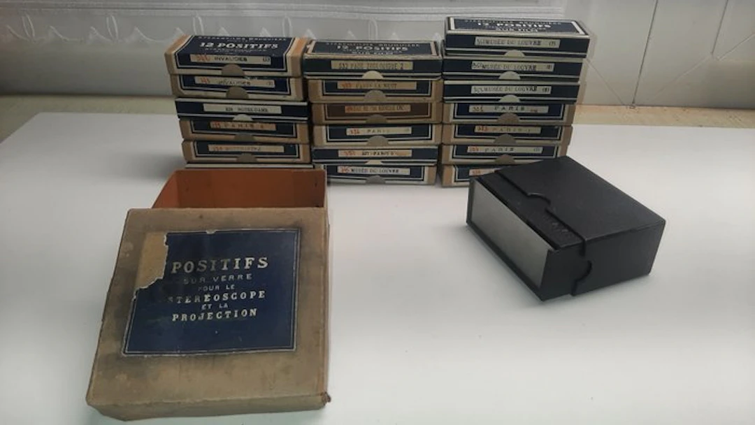 artisan Bruguière stéréofilms Stereo viewer