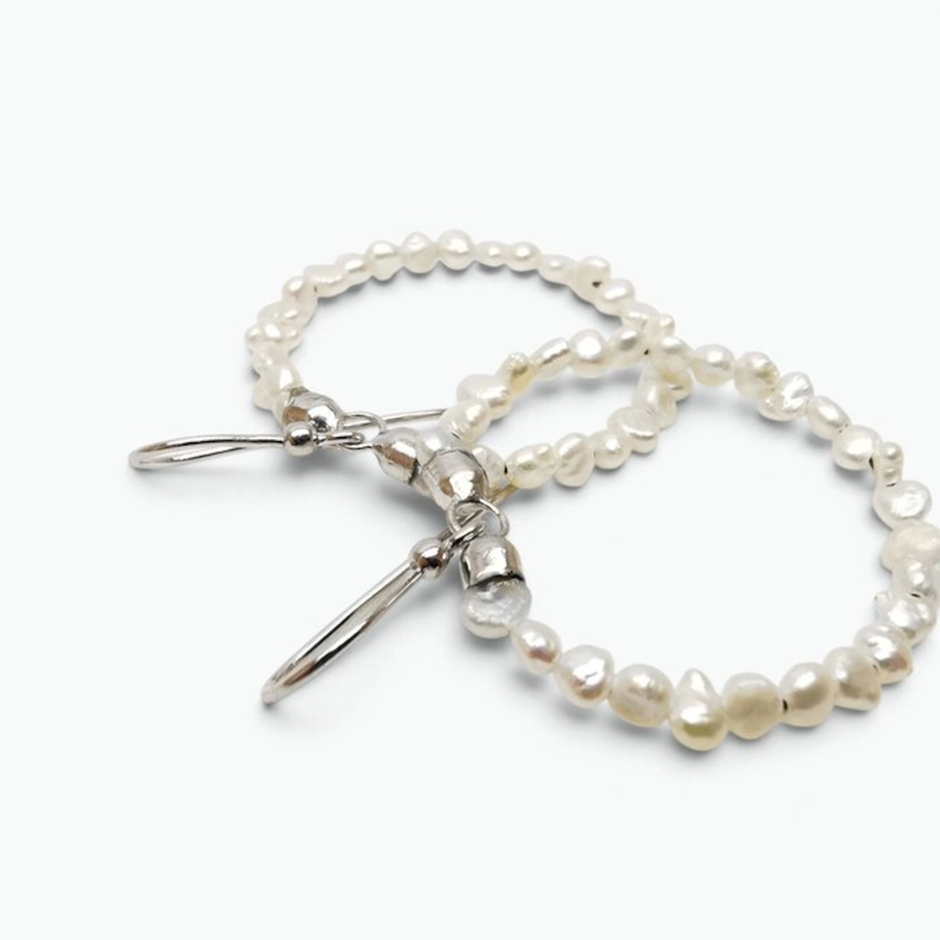 Pearl - Sterling Silver 925 - Earrings - Italian craftsmanship