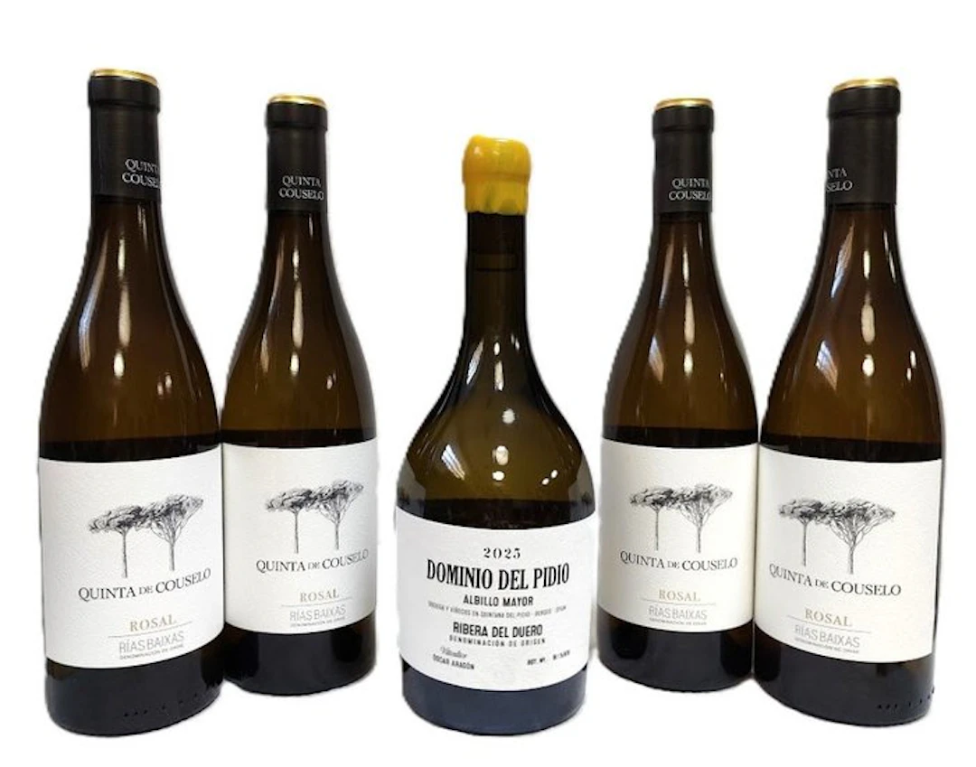 2025 Dominio del Pidio Albillo x1 & 2024 Quinta de Couselo x4 - Rias Baixas