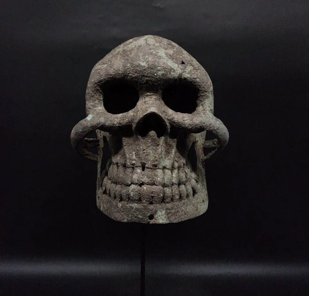 Magnifique masque crâne - Sculpture - Yoruba - Nigeria (No reserve price)