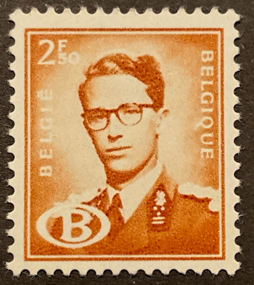 Belgium 1954/1975 - King Baudouin type 'Marchand'...
