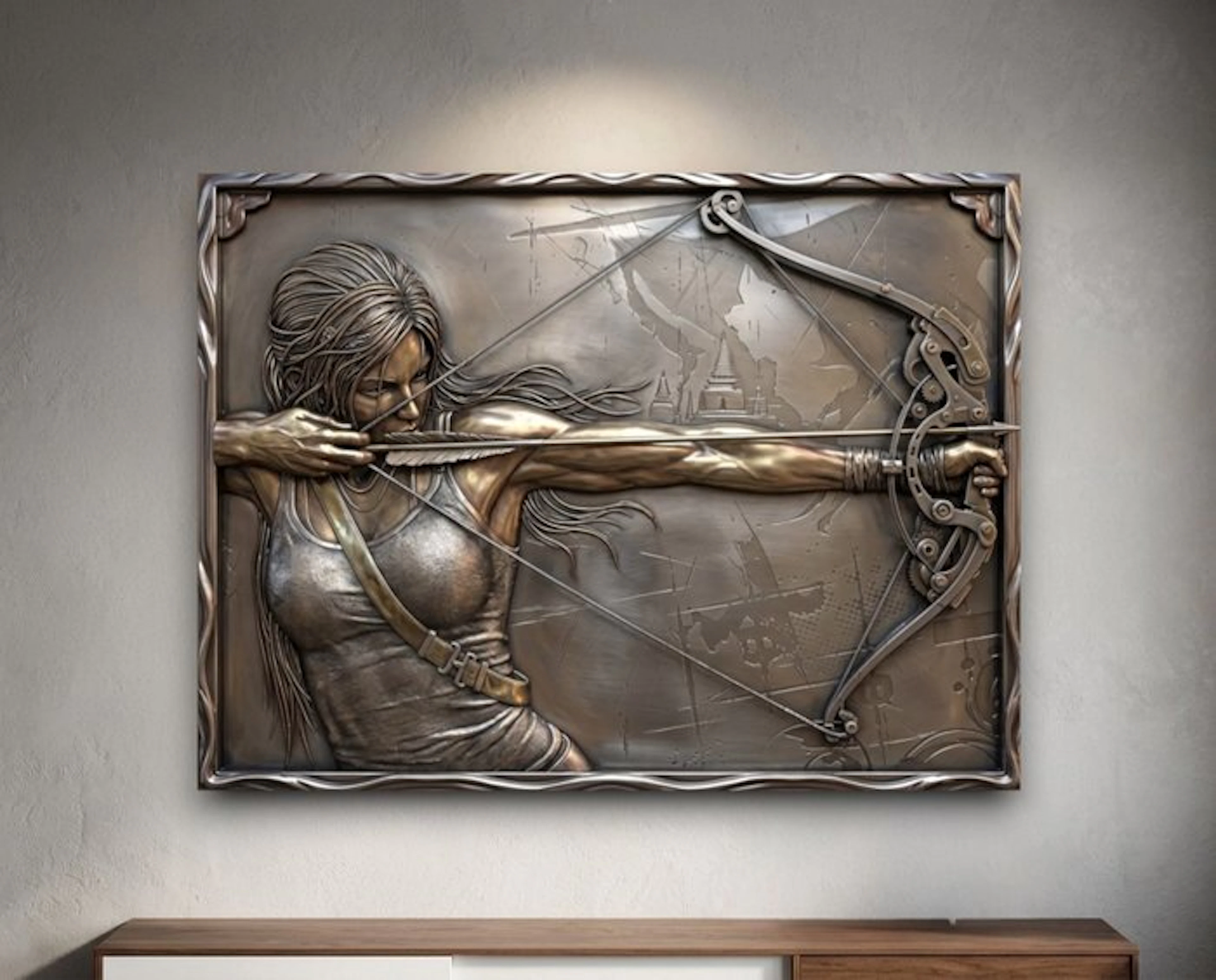 AT9 - "Lara Croft: Metallic Arch"