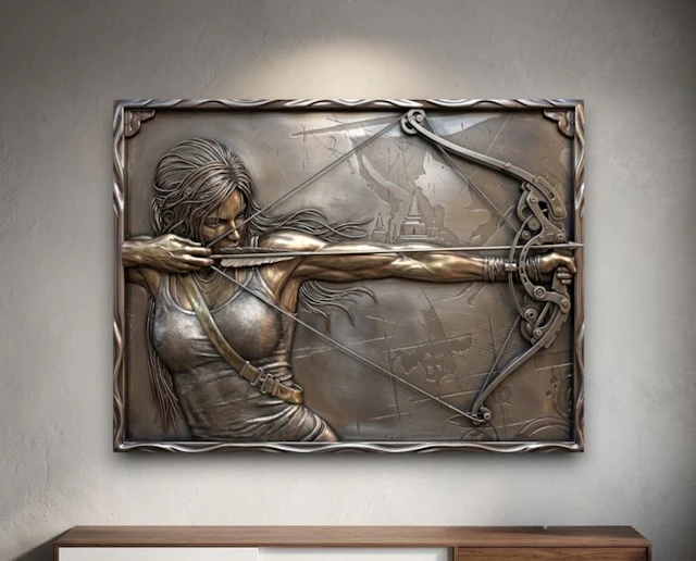 AT9 - "Lara Croft: Metallic Arch"