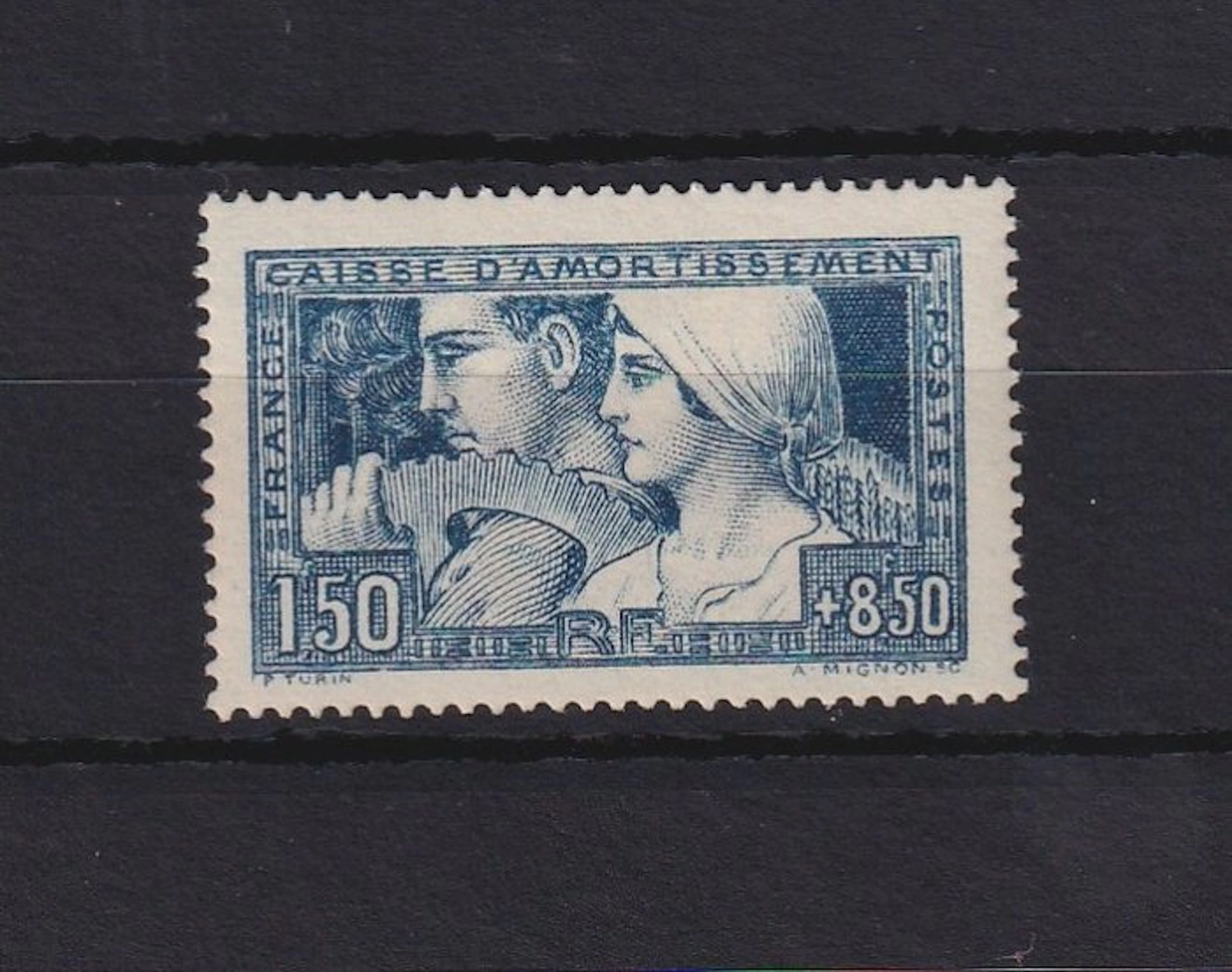 France 1928 - neuf sans charnière, type III le Travail - Yvert n°252b