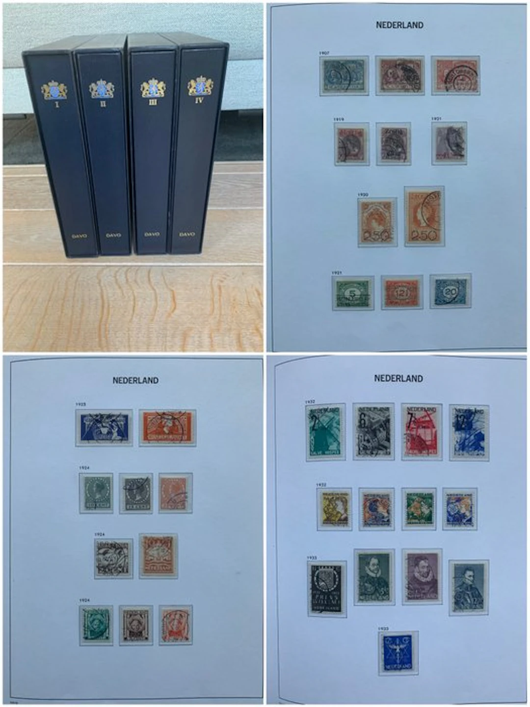 Netherlands 1852/1999 - Extensive collection in four DAVO...