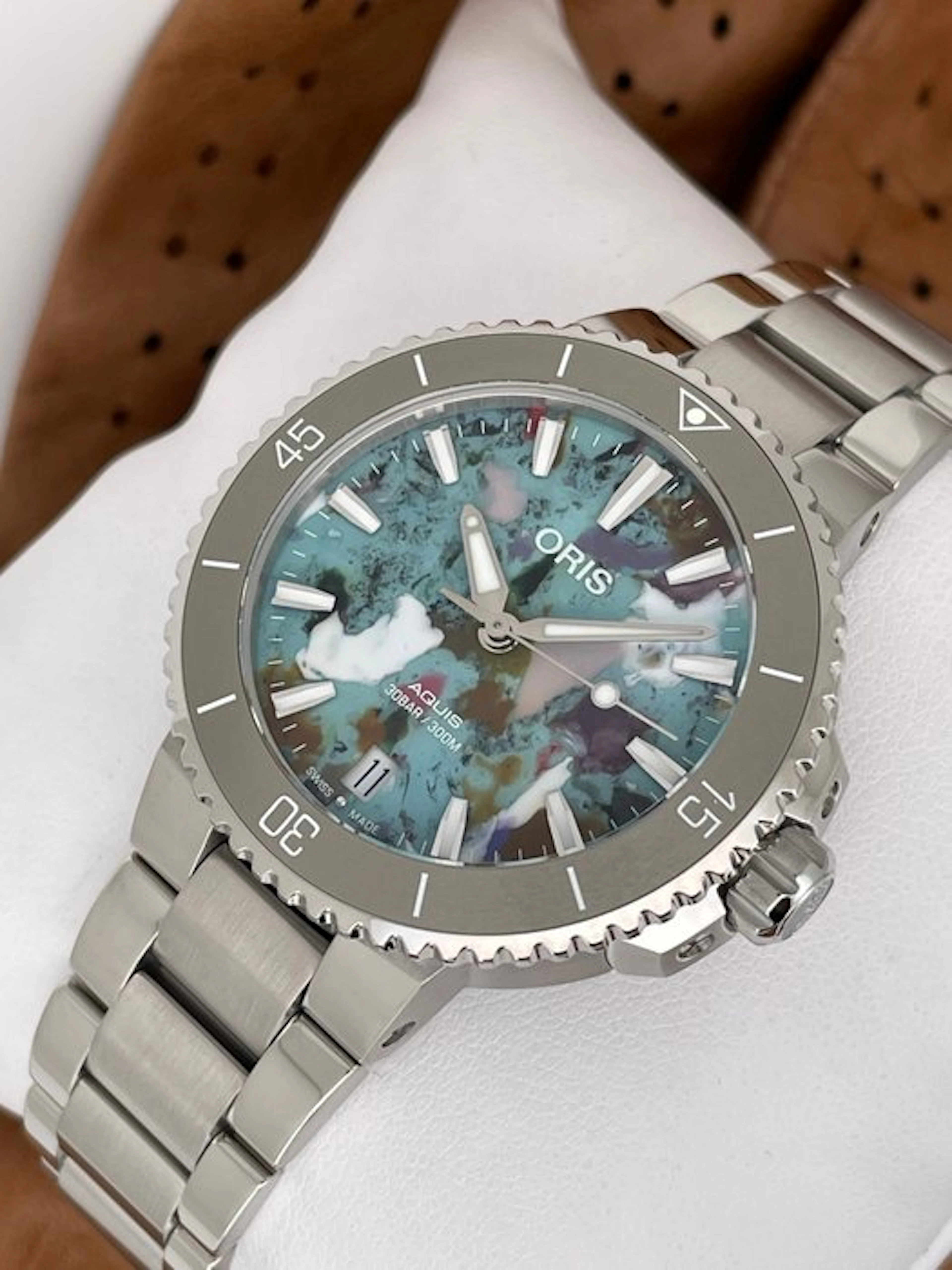 Oris - Aquis Date Upcycle Automatic - 01 733 7770 4150-Set - Unisex -
