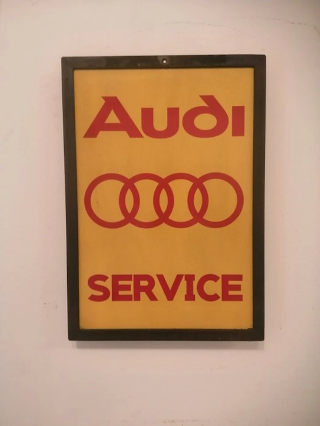 Audi - AUDI - Advertising sign - 1980 - Iron