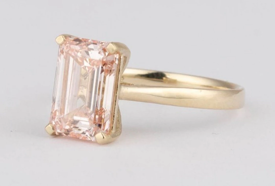 No reserve price - Ring - 14 kt