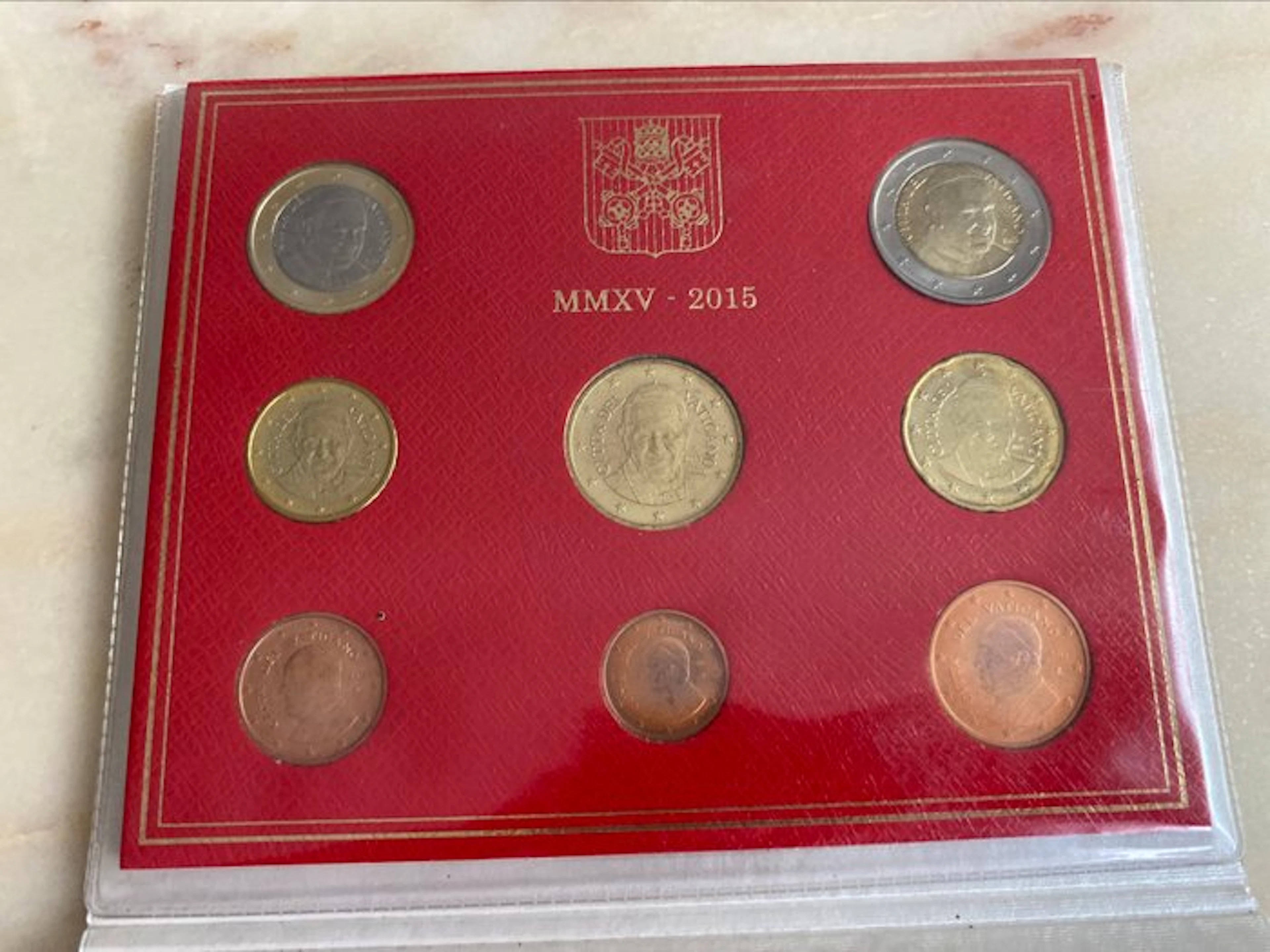 Vatican. Year Set (BU) 2015 (No reserve price)