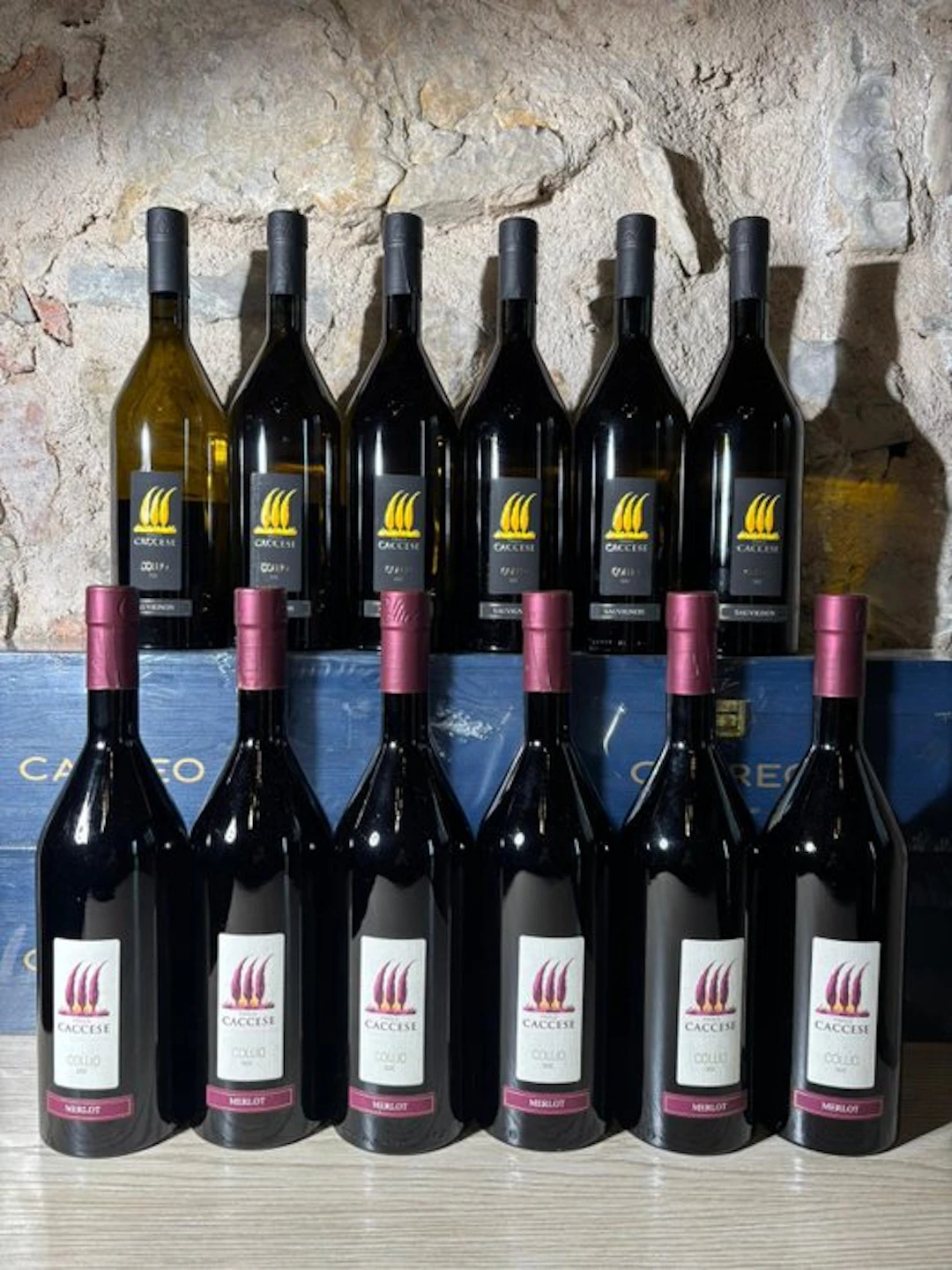 2020 6x Paolo Caccese Merlot & 2021 6x Sauvignon Collio...