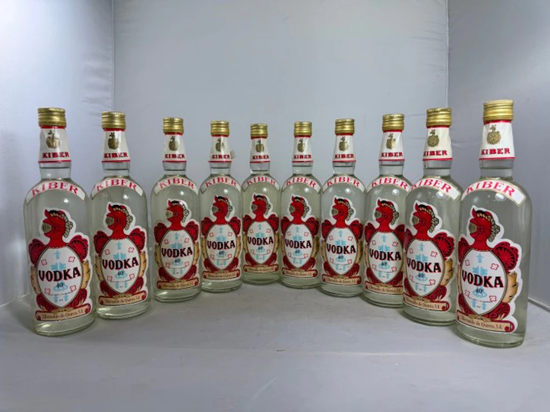 Kiber - Vodka - b. 1980s - 70cl - 10 bottles