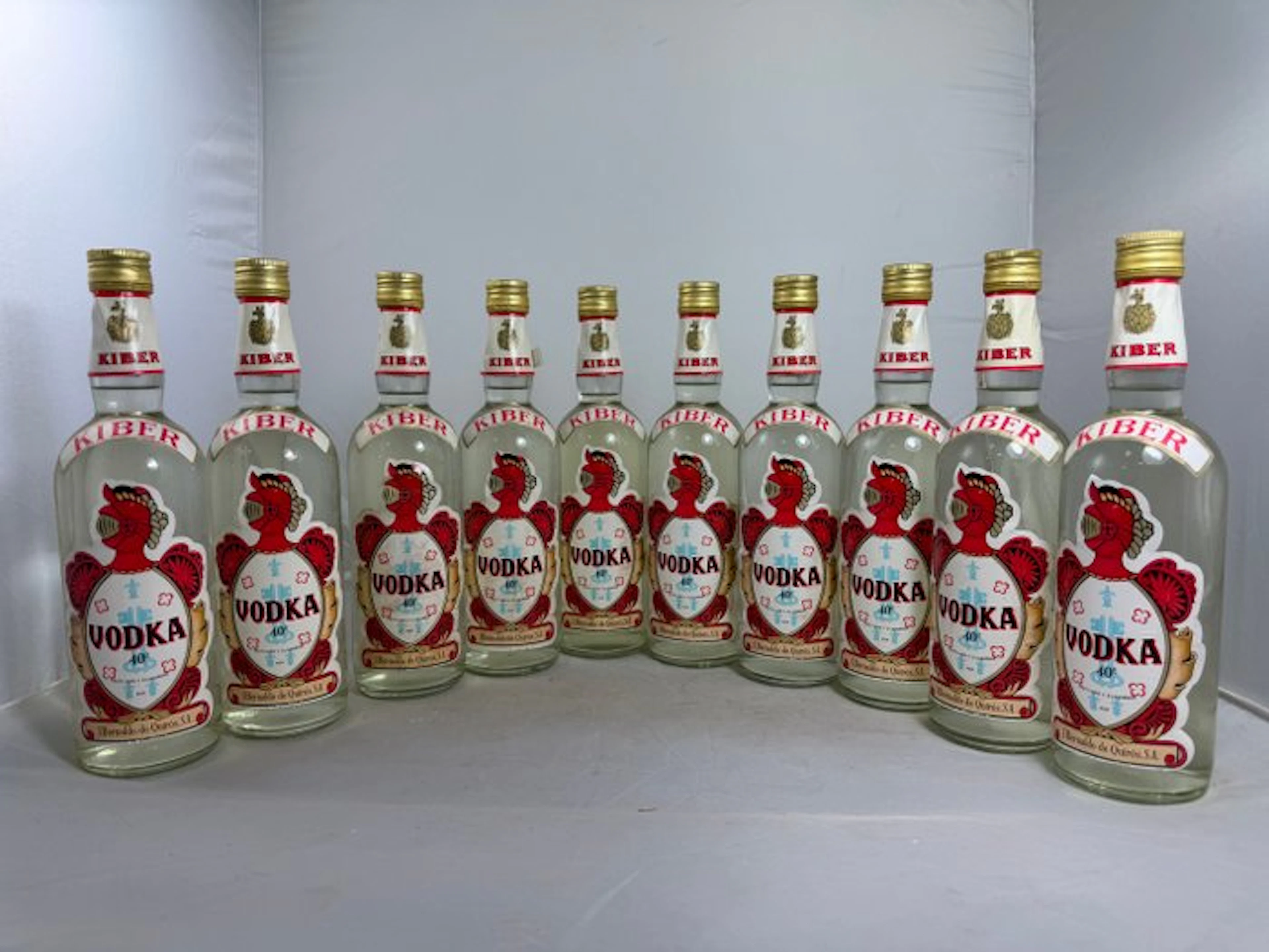 Kiber - Vodka - b. 1980s - 70cl - 10 bottles