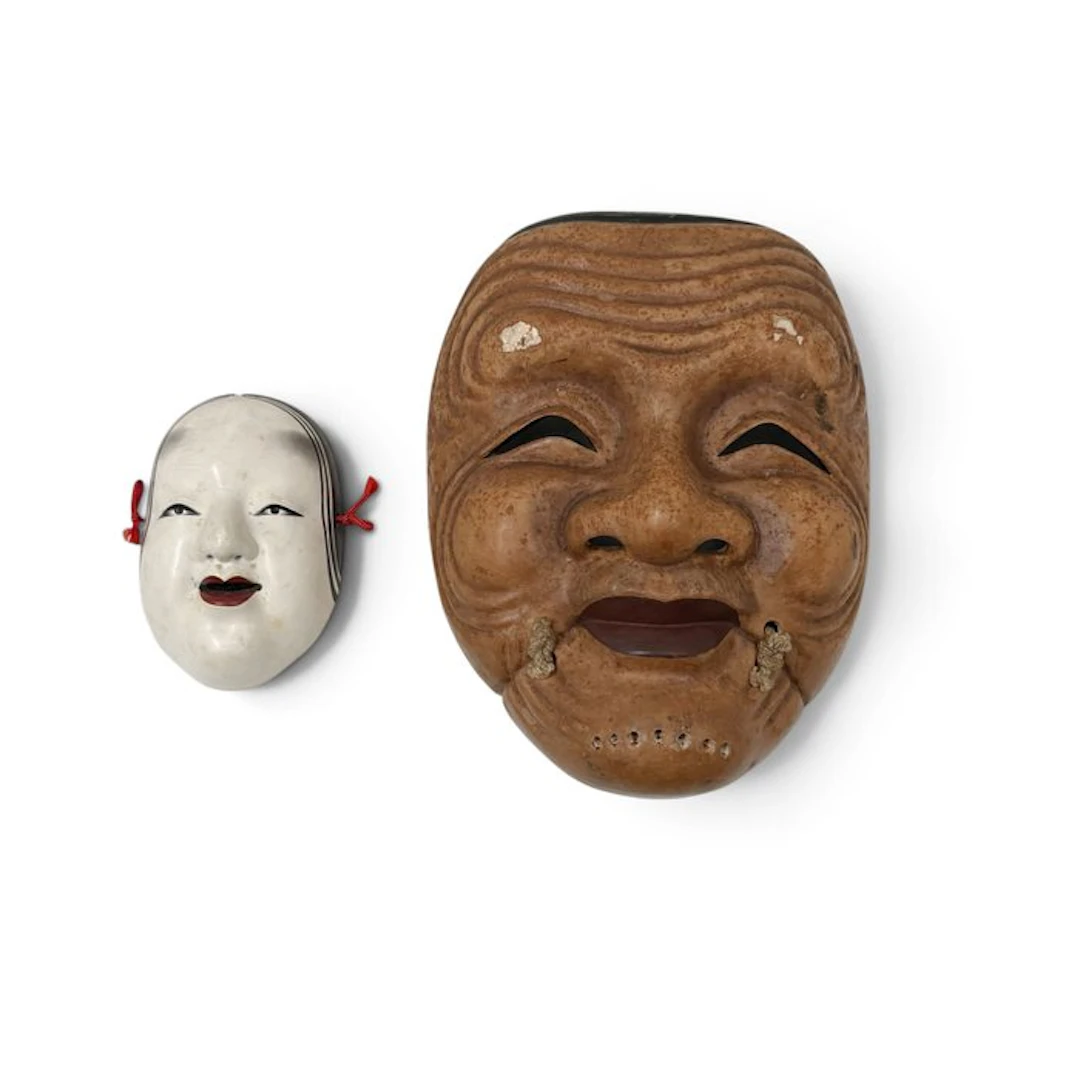 Noh mask - Ceramic (No reserve price)