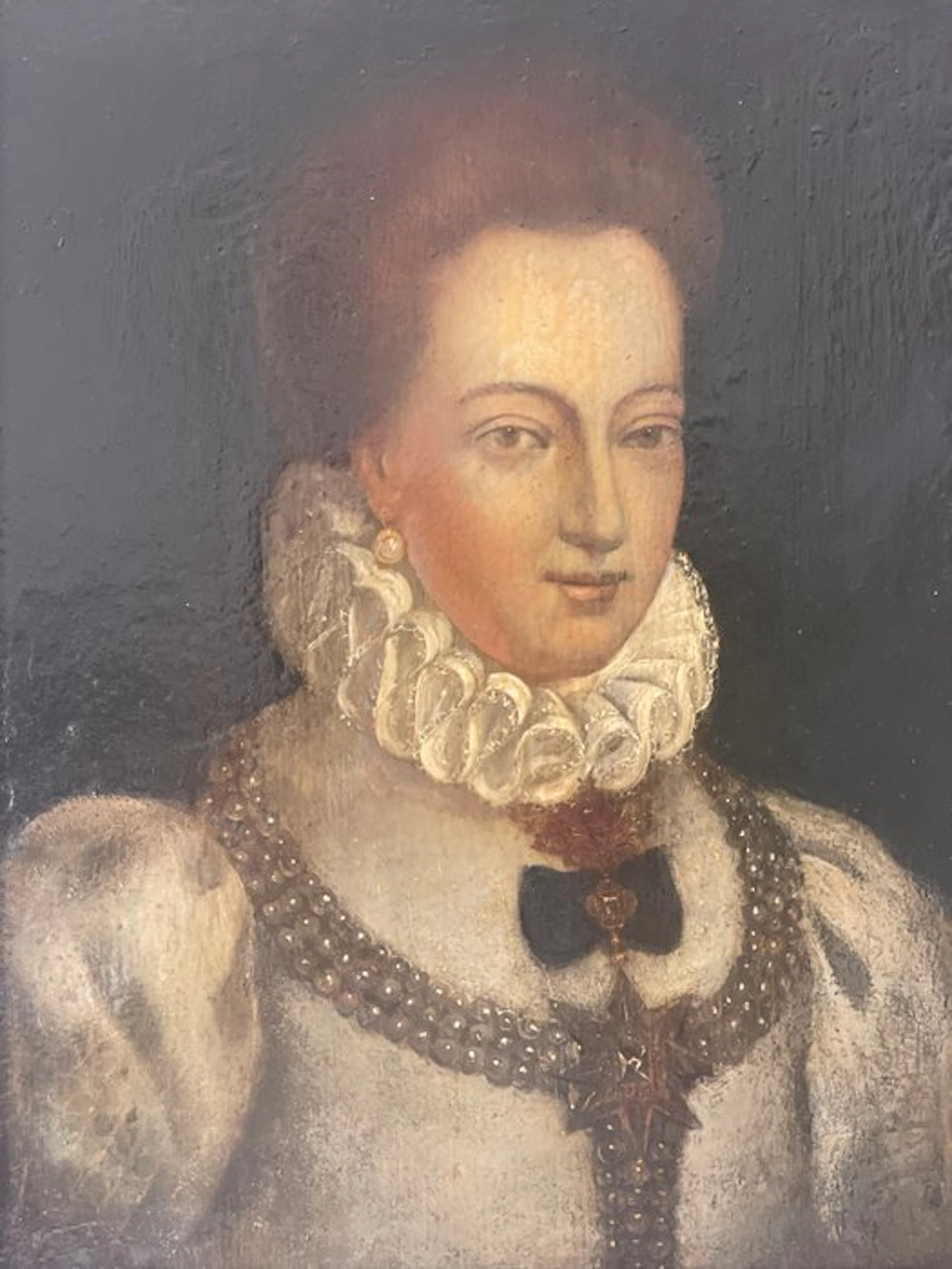 European school (XVI-XVII) - Portrait of a Noblewoman in...