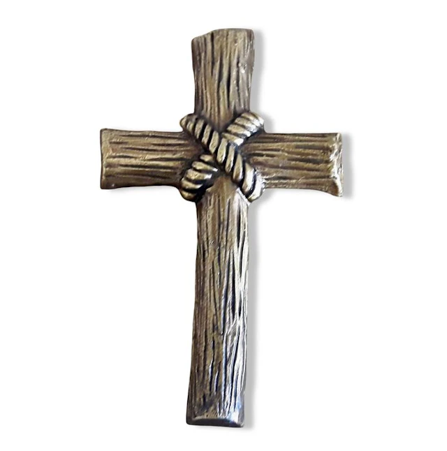 Bruno Eeckman – Fragametal Belgium - Sculptural cross K38...