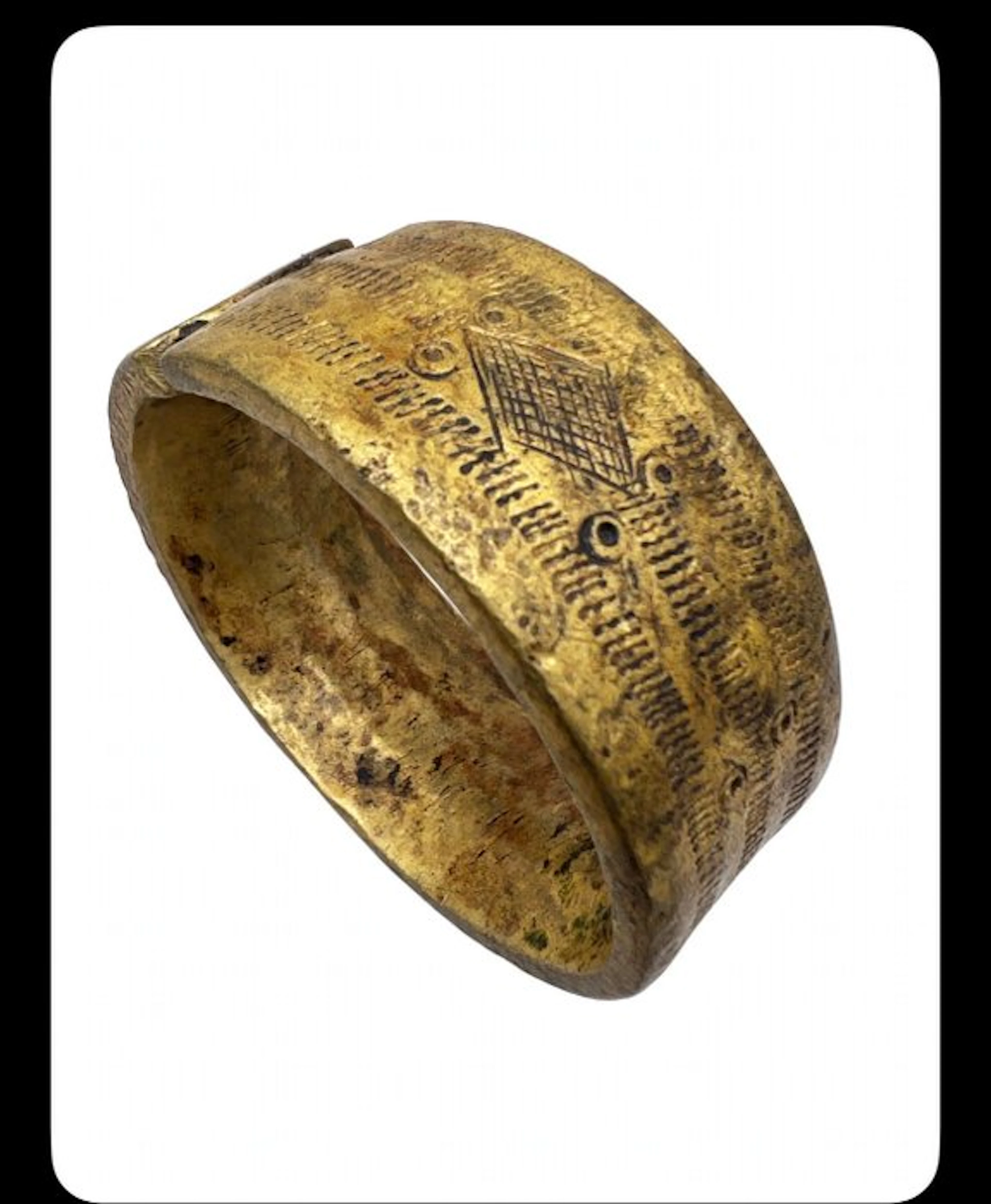 Cuff bracelet - Côte d’Ivoire - African bracelet, 19th century