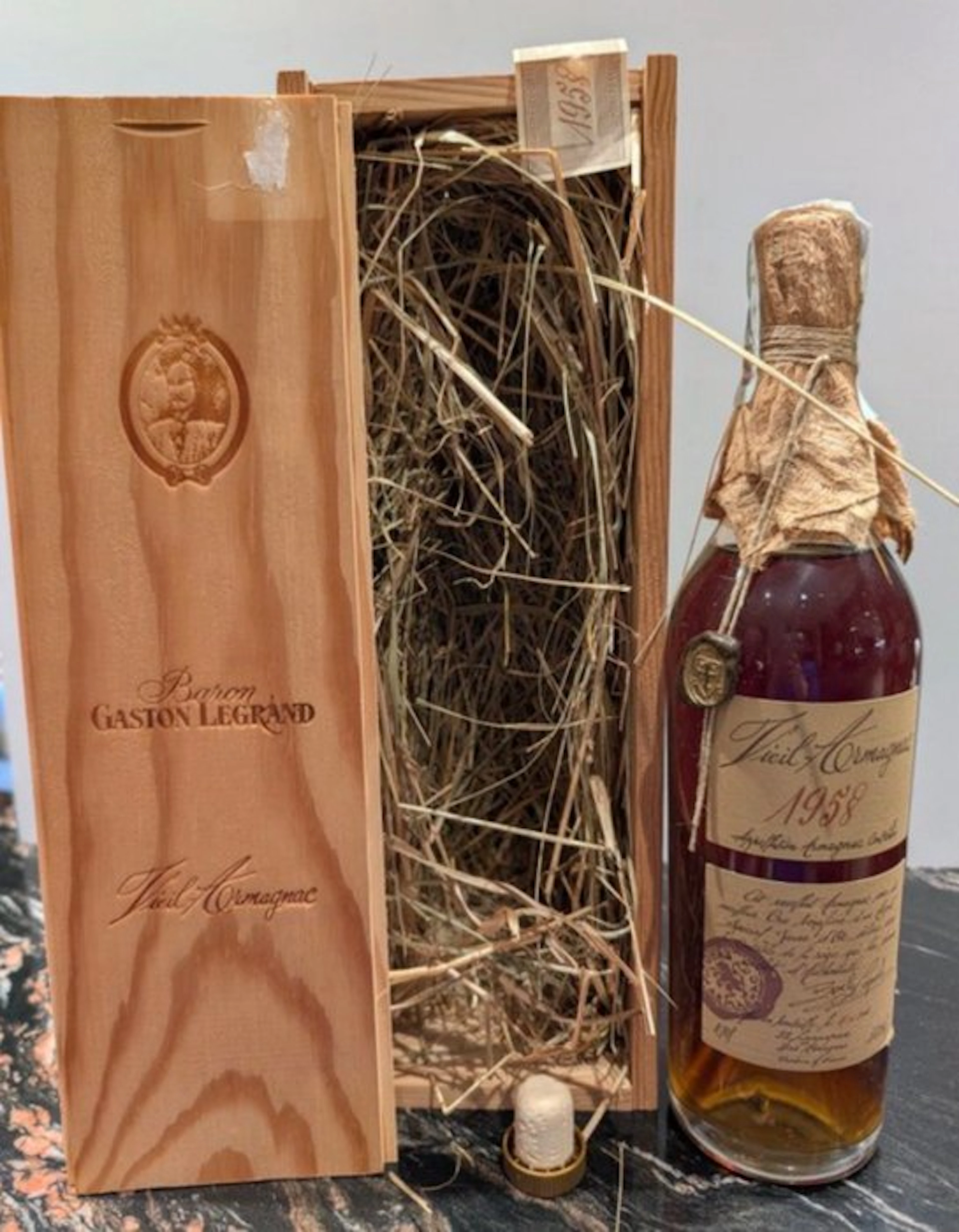 Baron Gaston Legrand 1958 - Bas Armagnac millésime - b. 2006 - 70cl