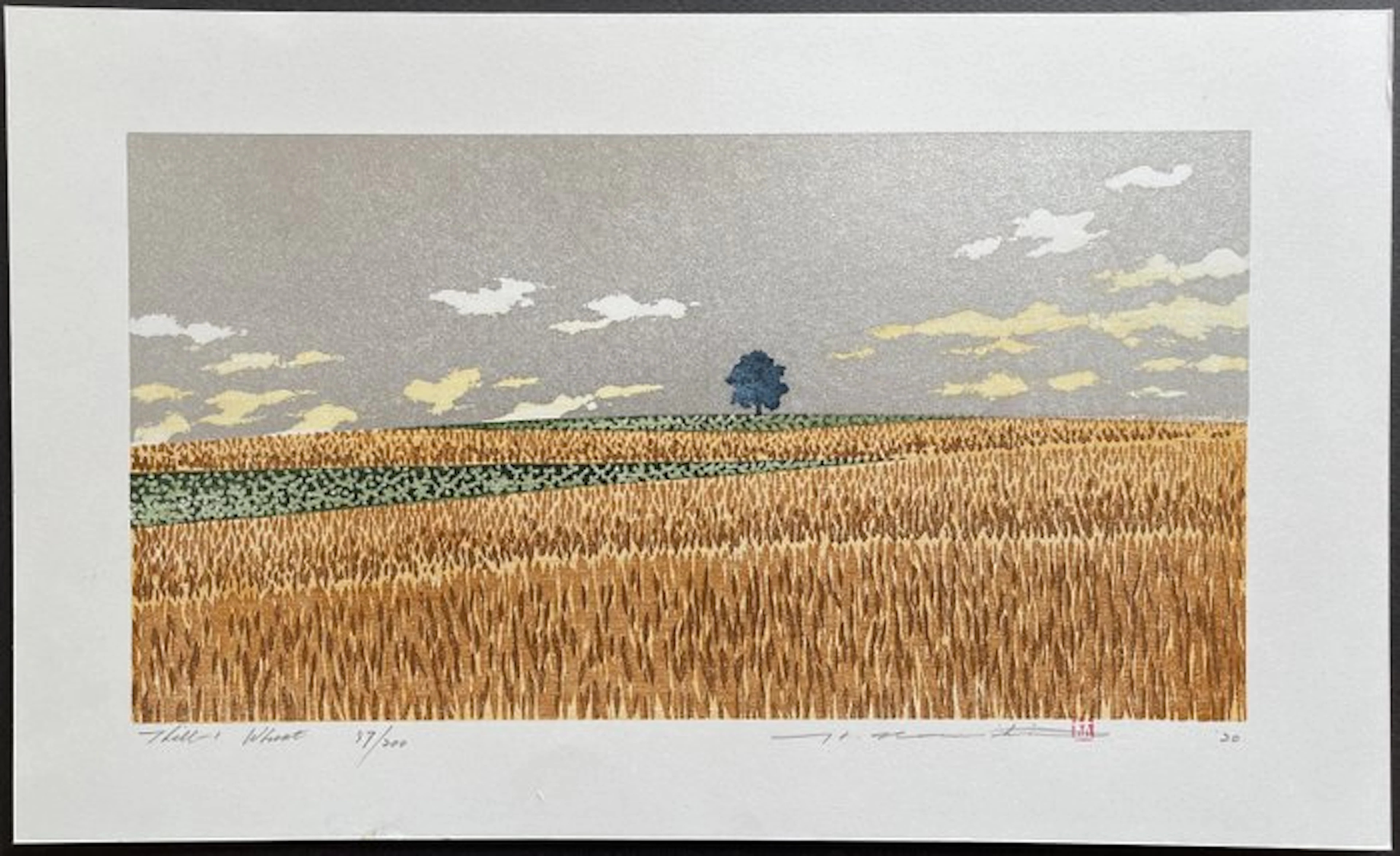 Hill-1 Wheat - Hajime Namiki 並木一 (b 1947) - Japan (No reserve price)