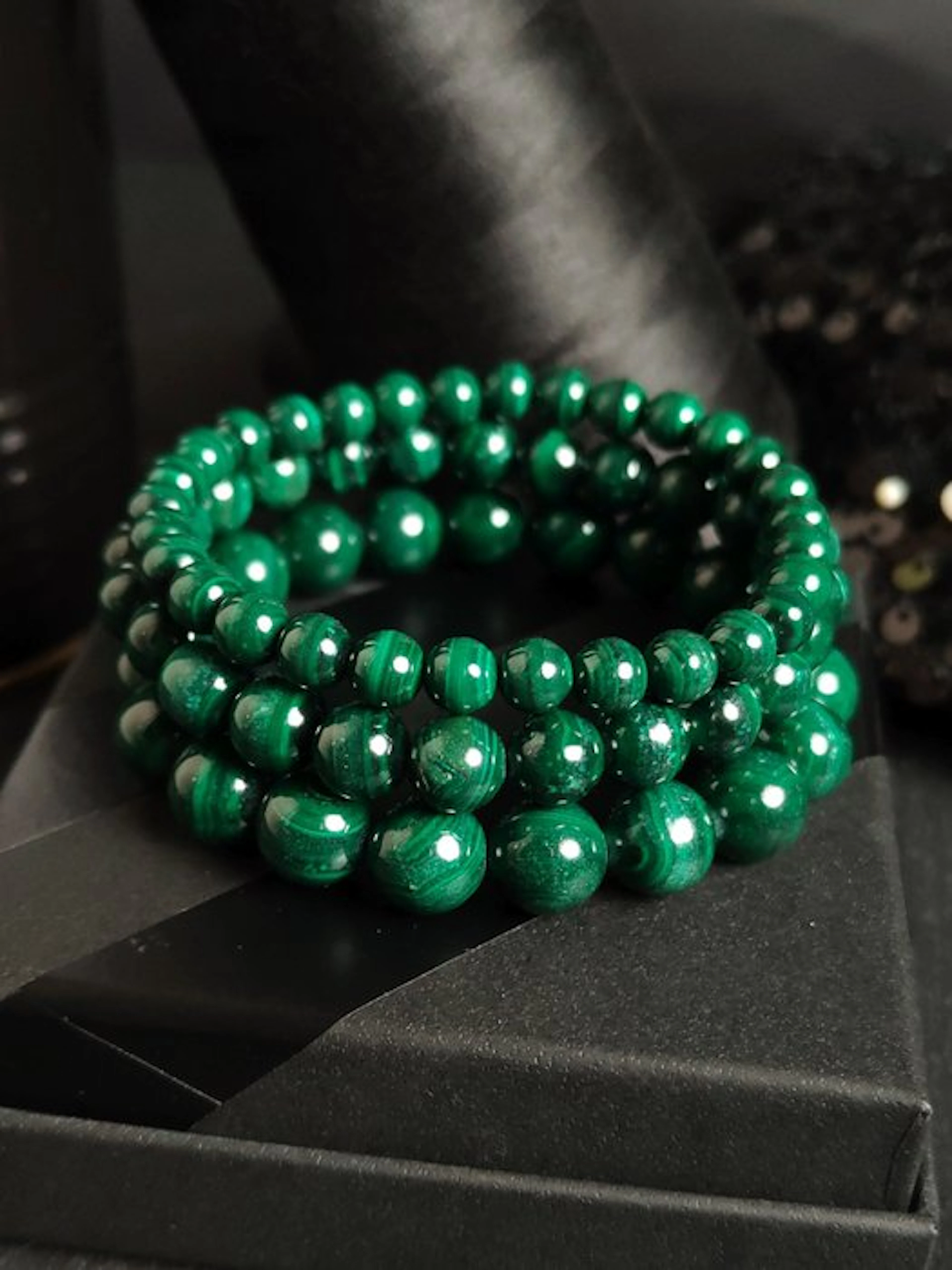 Precious Malachite Collection - Intense Green Tones- 85 g - (3)