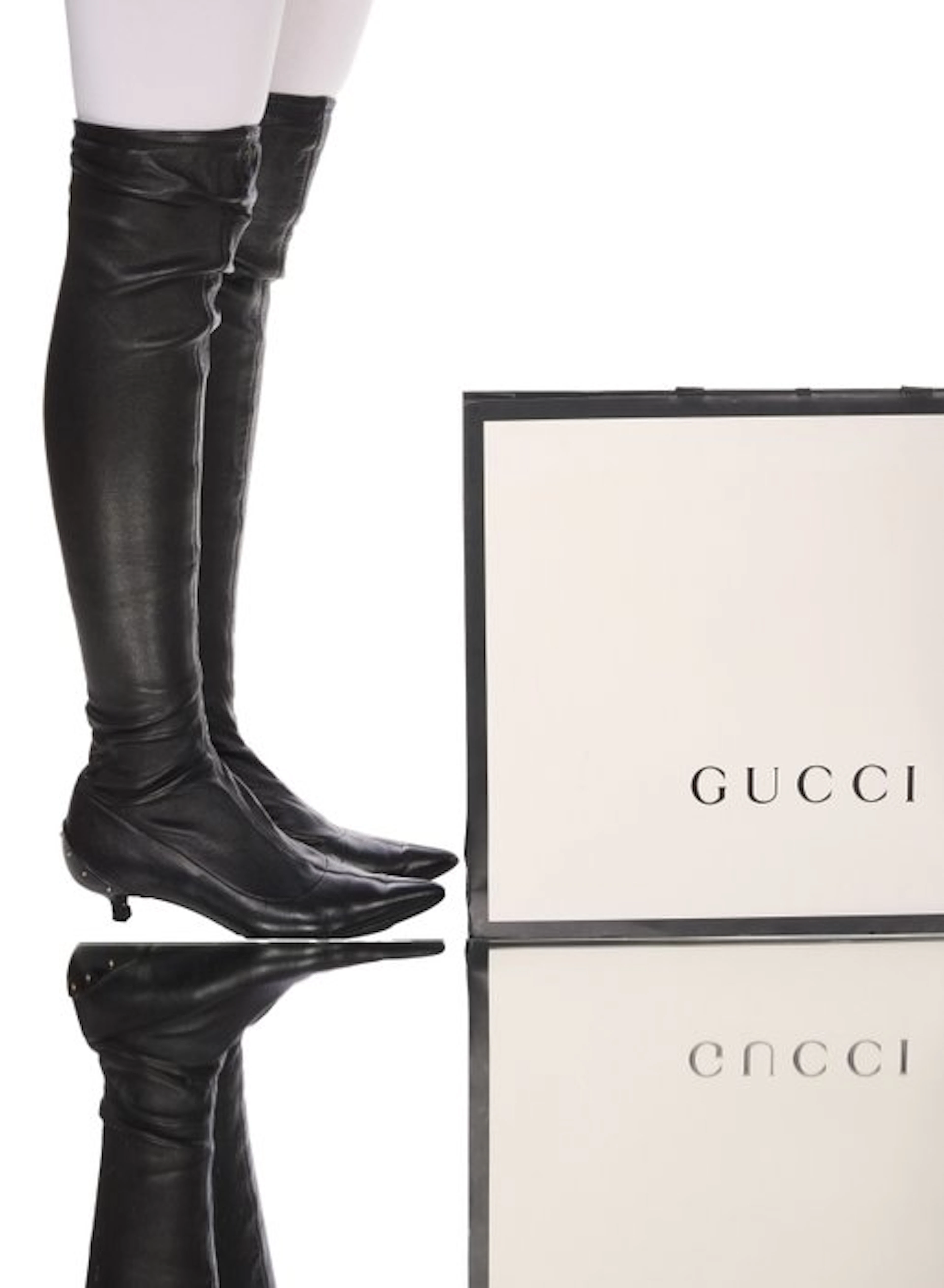Gucci - Over-the-knee boots - Size: EU 37.5