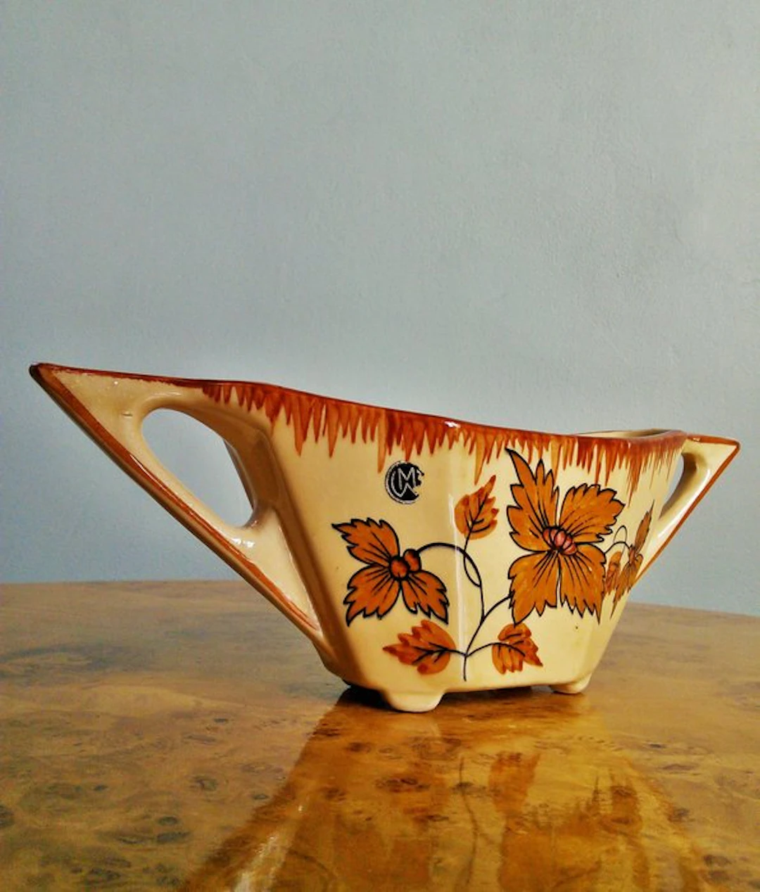 Ceramique Montoise - Vase - Autumn decor - Ceramic, Glaze