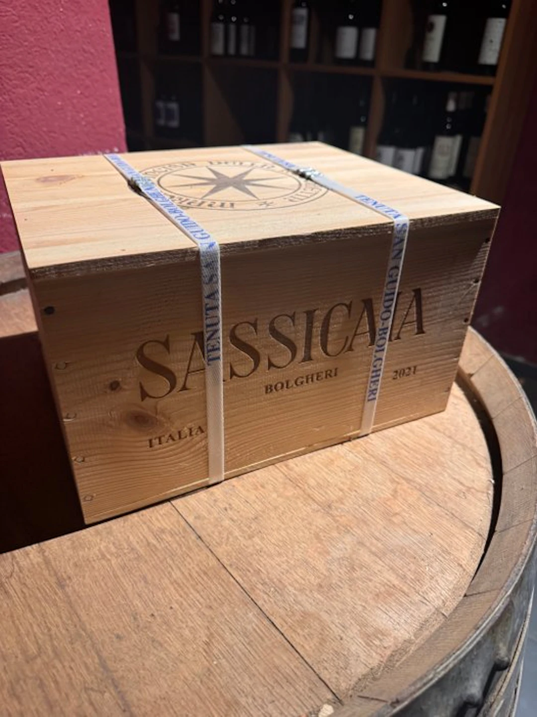 2021 Tenuta San Guido, Sassicaia - Bolgheri DOC - 6 Bottles (0.75L)