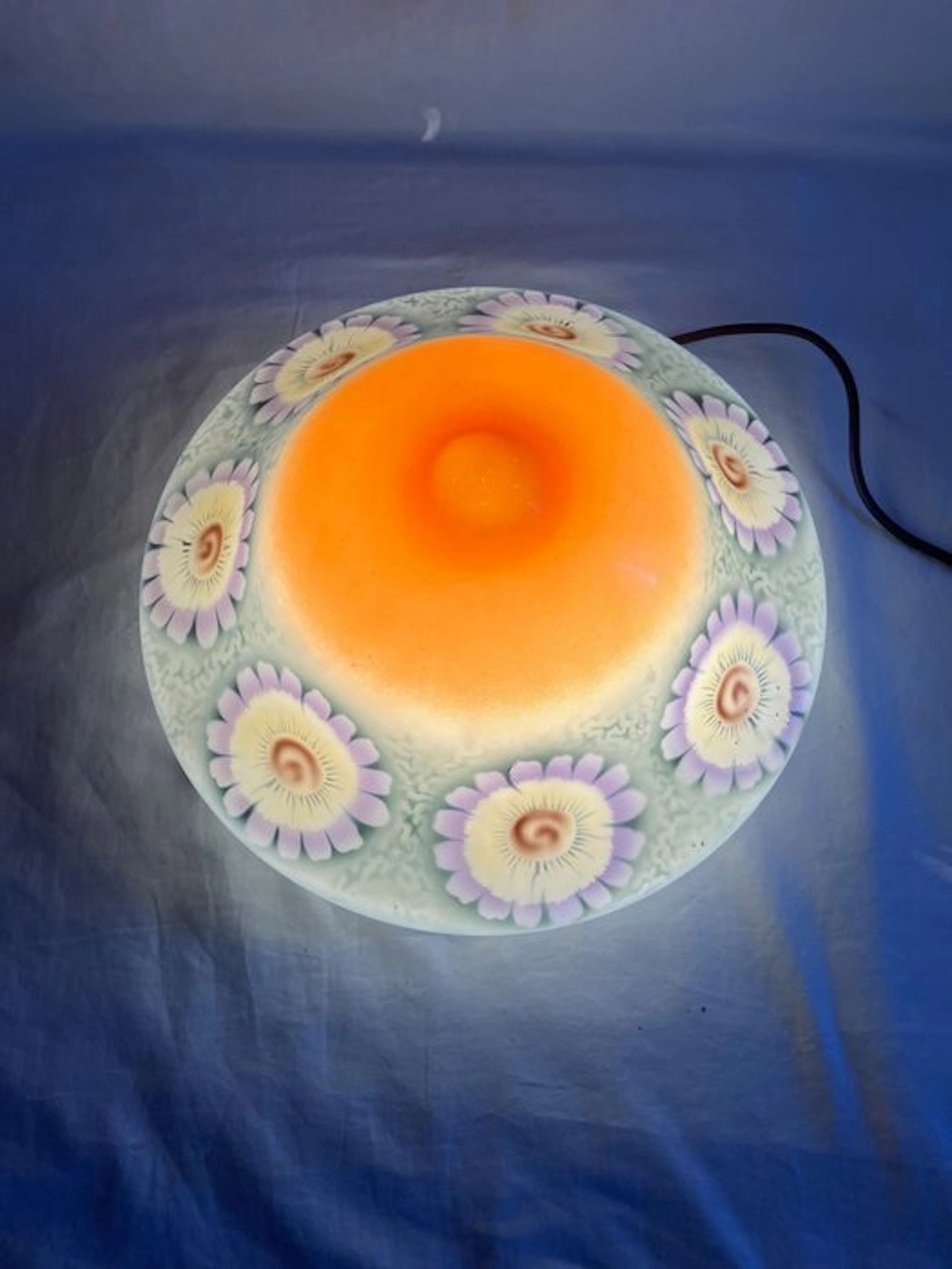 Hanging lamp - Opaline glass - ceiling lampshade