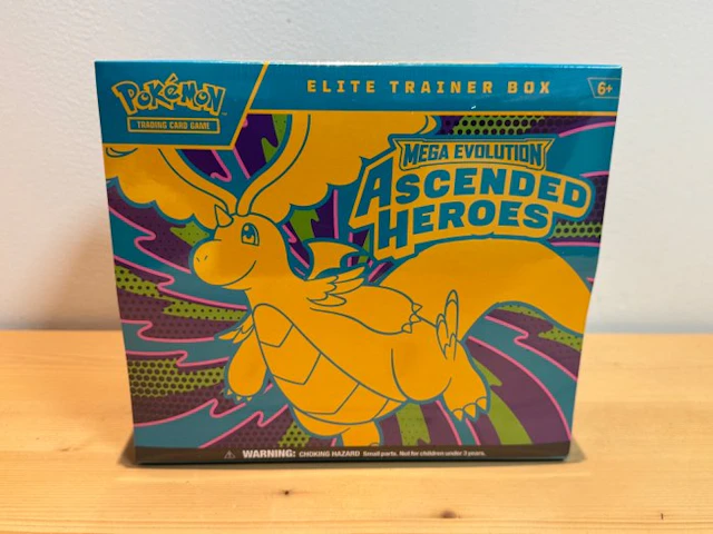Pokémon - 1 Elite trainer box - Ascended Heroes - Engels - Mega Evolution