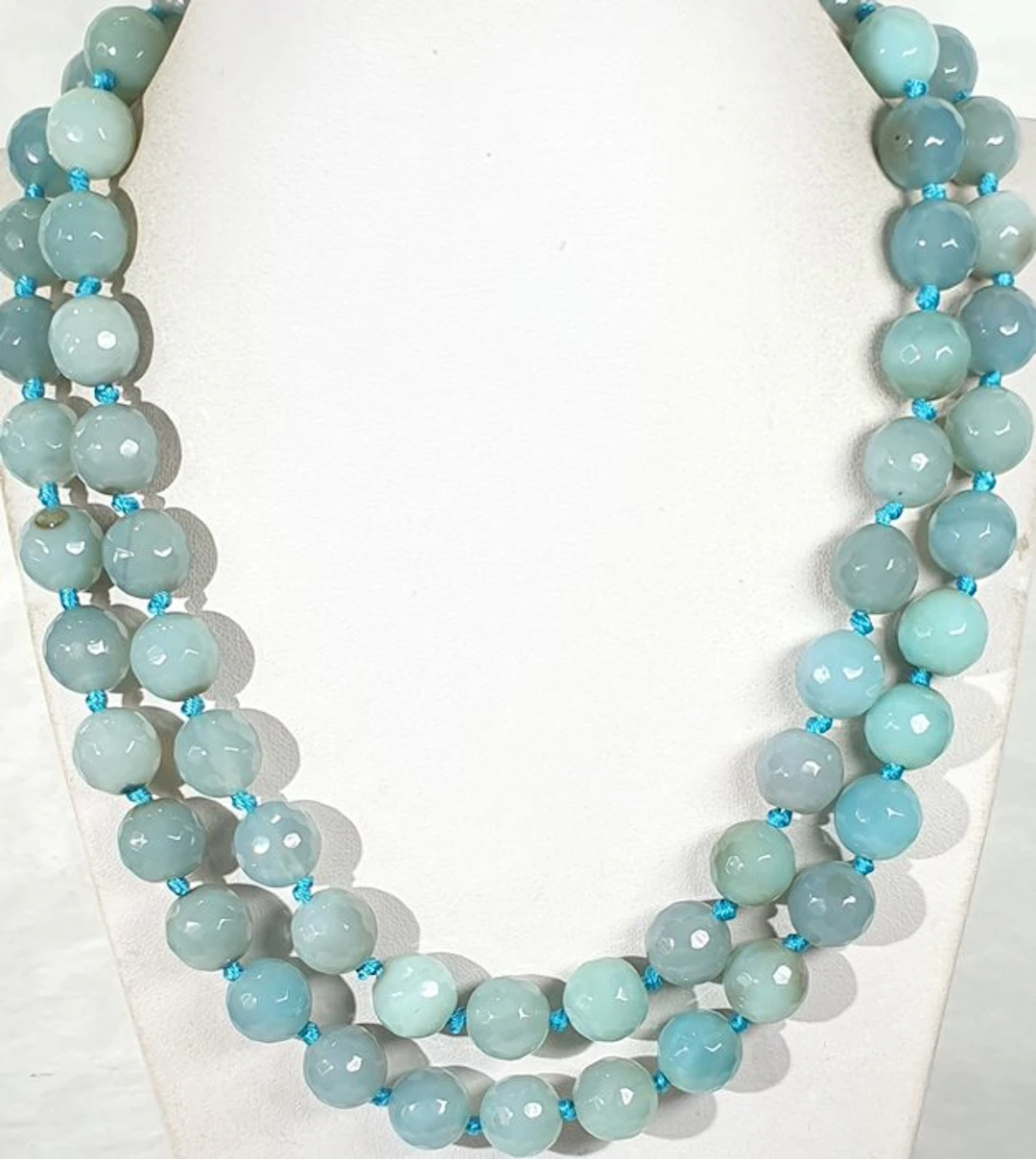 Namibian Blue Chalcedony - NEW - Calms the mind and...