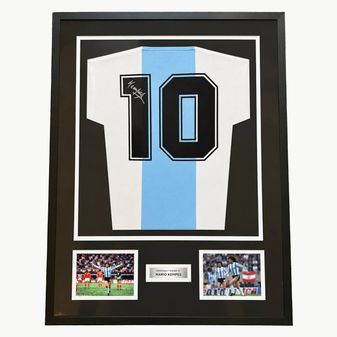 Argentinië - Voetbal - Mario Kempes - 1978 - Football jersey
