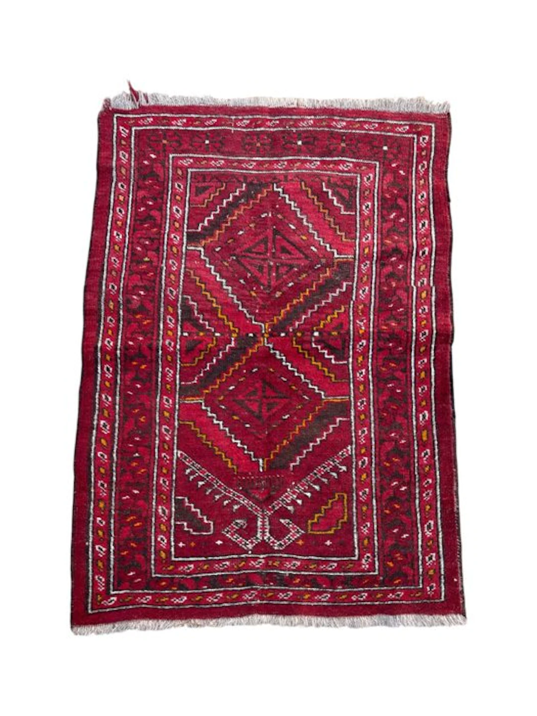 Beloudj - Carpet - 100 cm - 73 cm - Double medallions