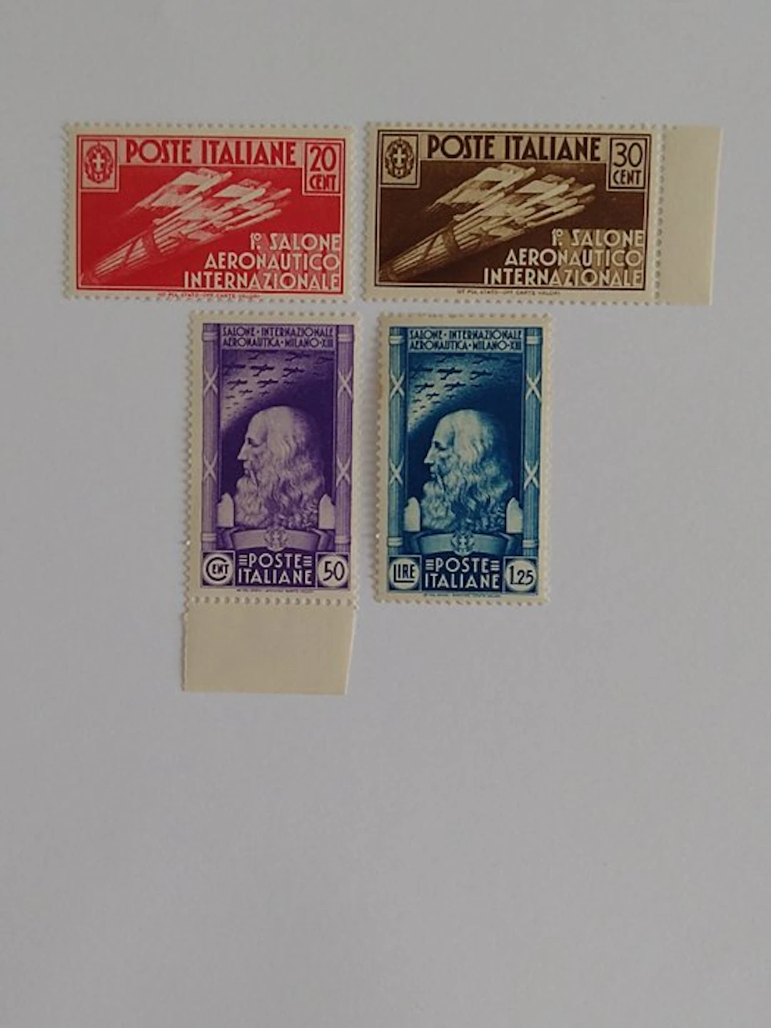 Italy Kingdom - 1st International Aeronautical Exhibition MNH** with Expertise.