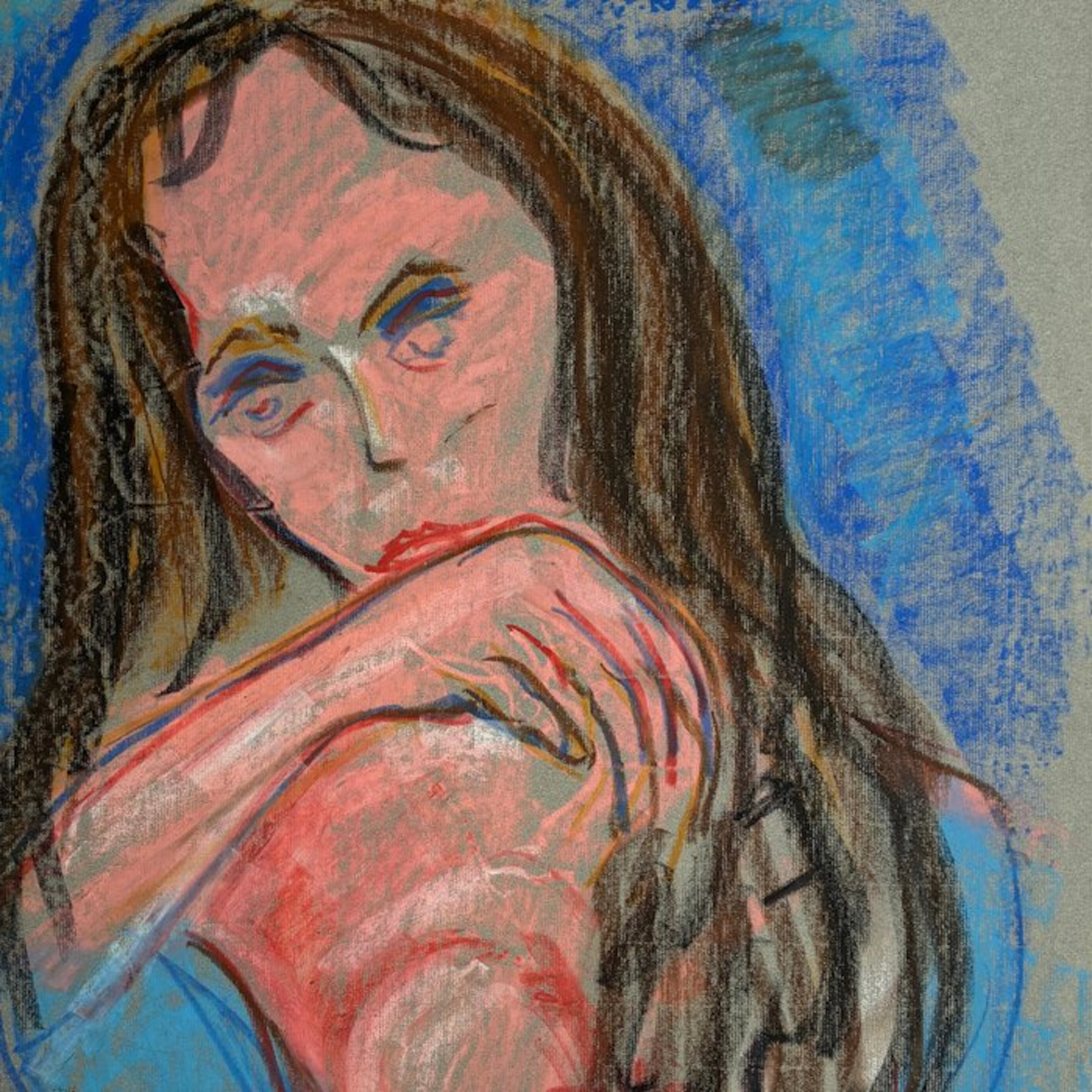 Roland Dubuc (1924-1997) - Portrait de femme (vendu sans prix de réserve)