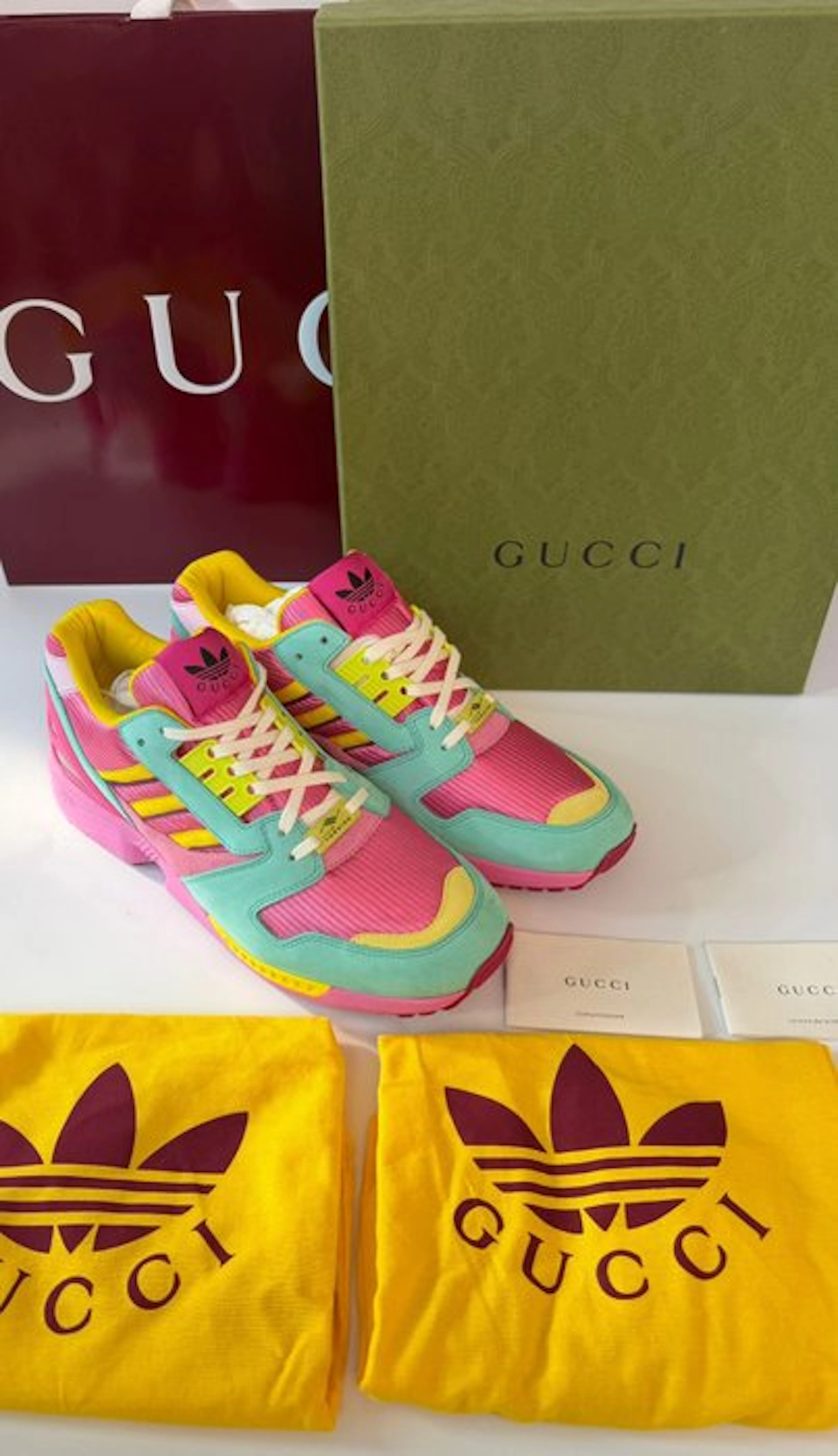Gucci - gucci x adidas - Sneakers - Size: EU 42 - New with tags