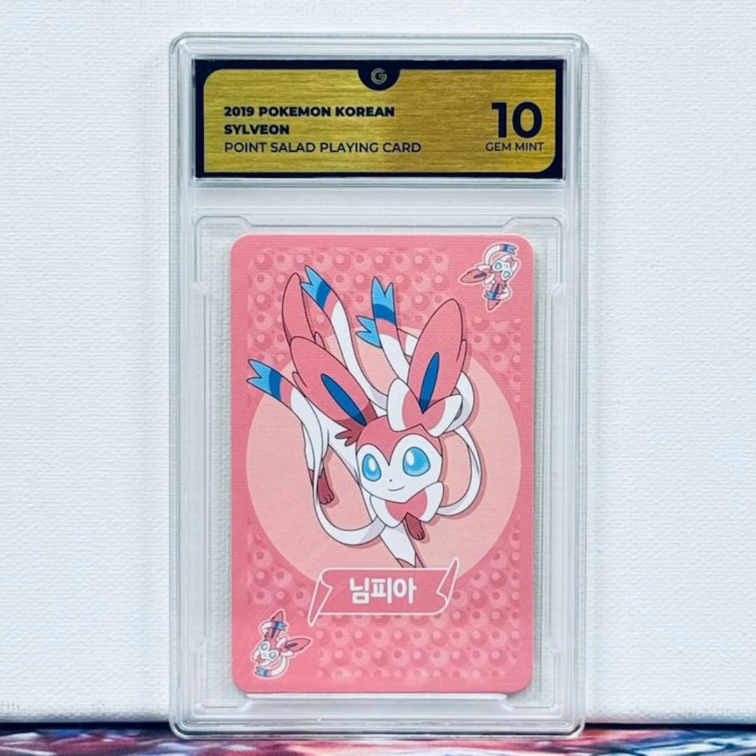 Pokémon Graded card - SYLVEON 2019 POKEMON KOREAN POINT...