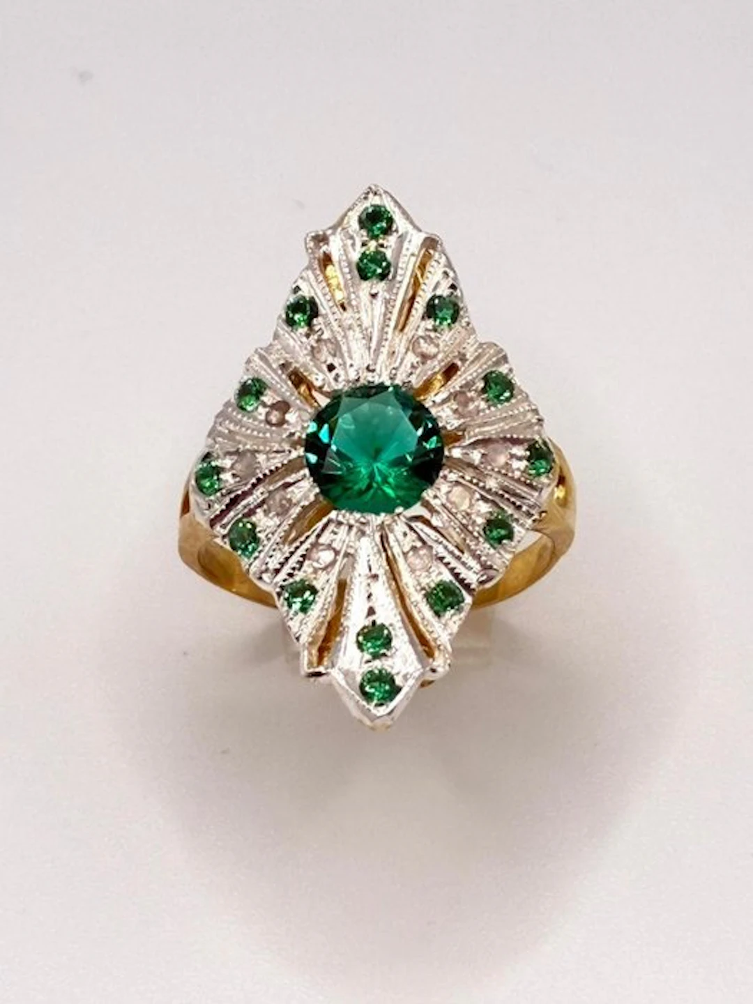 No reserve price - Cocktail ring - 9 kt