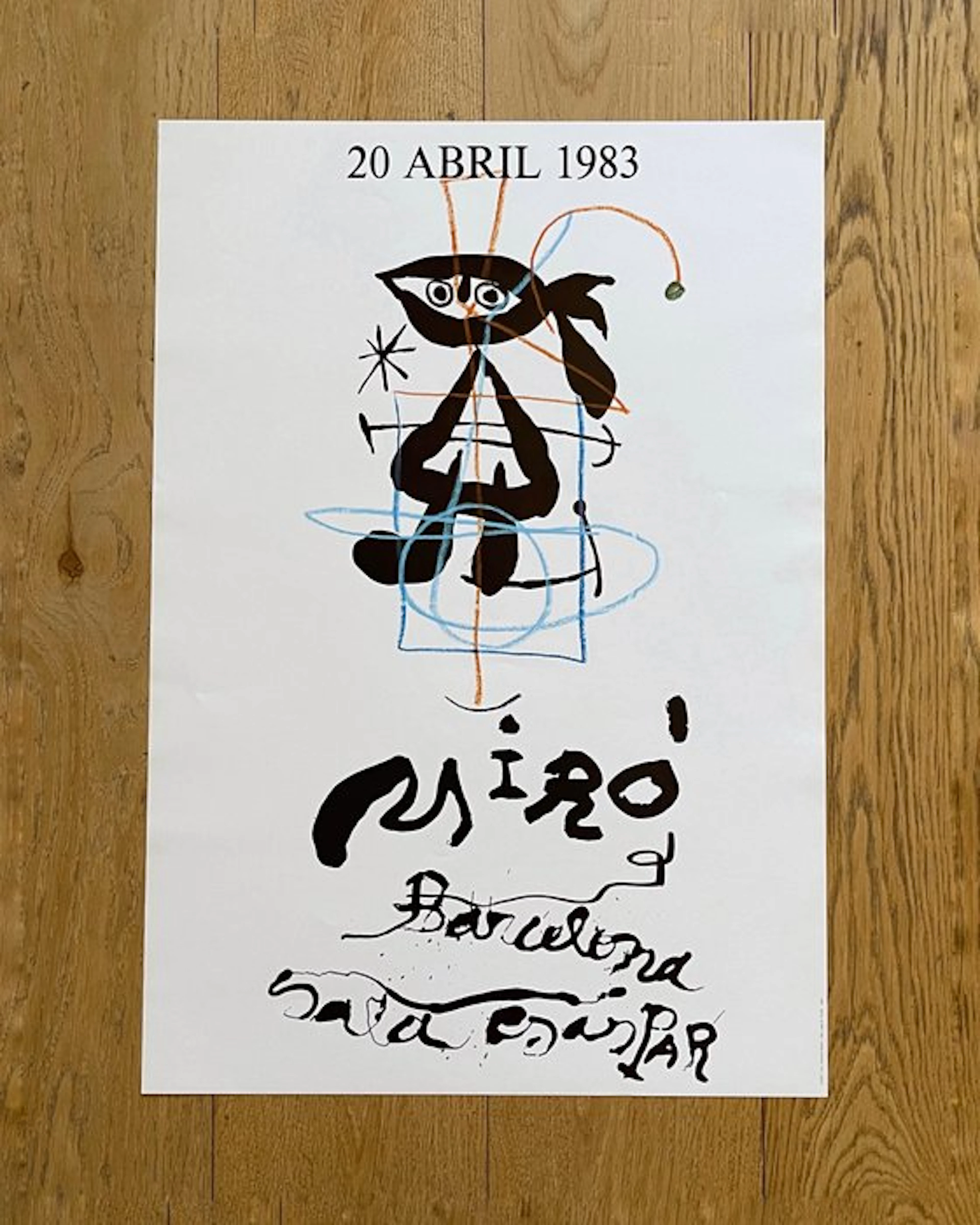 Joan Miró - Joan Miró – Sala Gaspar Barcelona – 20 Abril 1983 - 1980s
