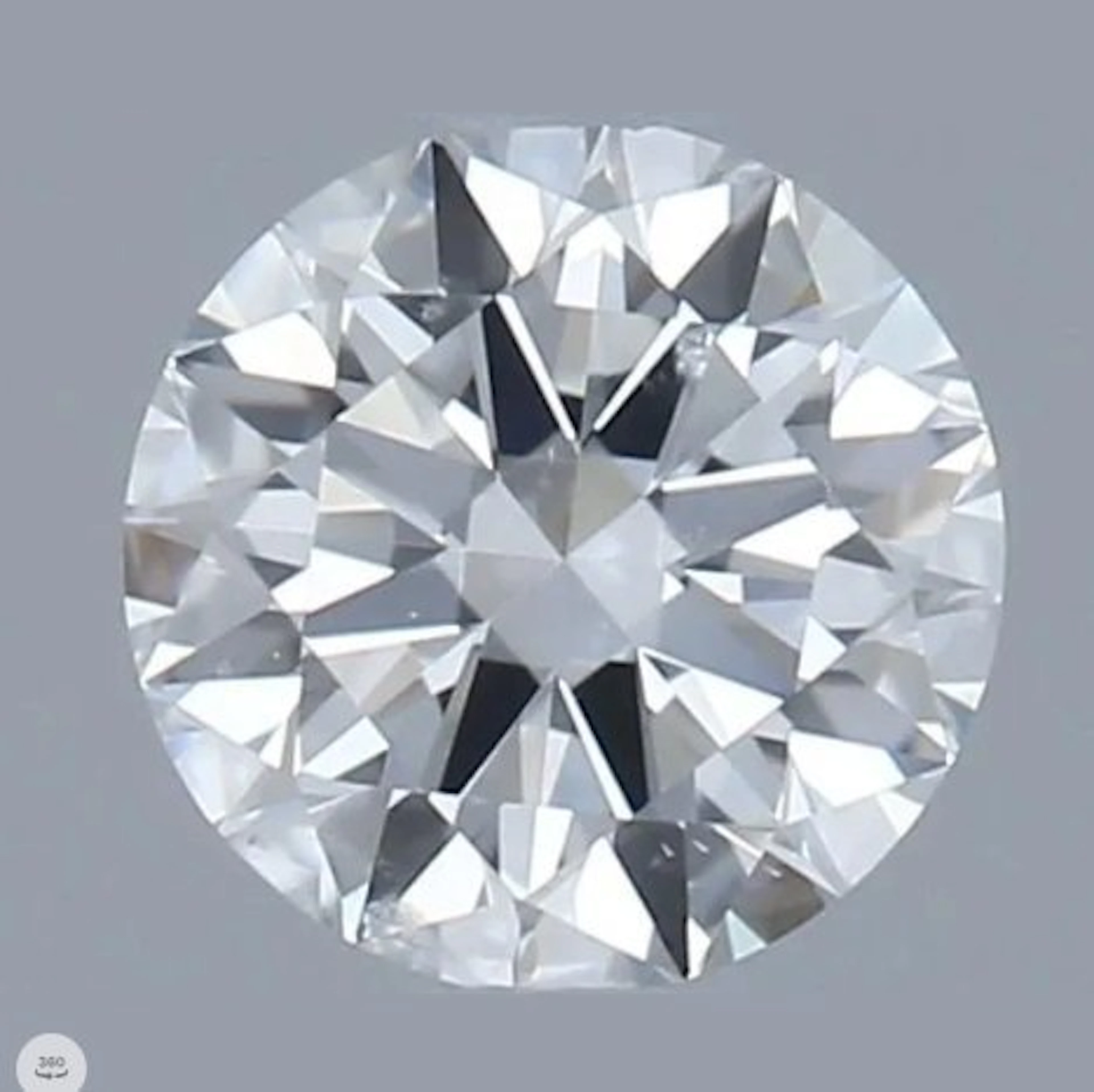 1 pcs Diamond (Natural) - 0.30 ct - Round - D...