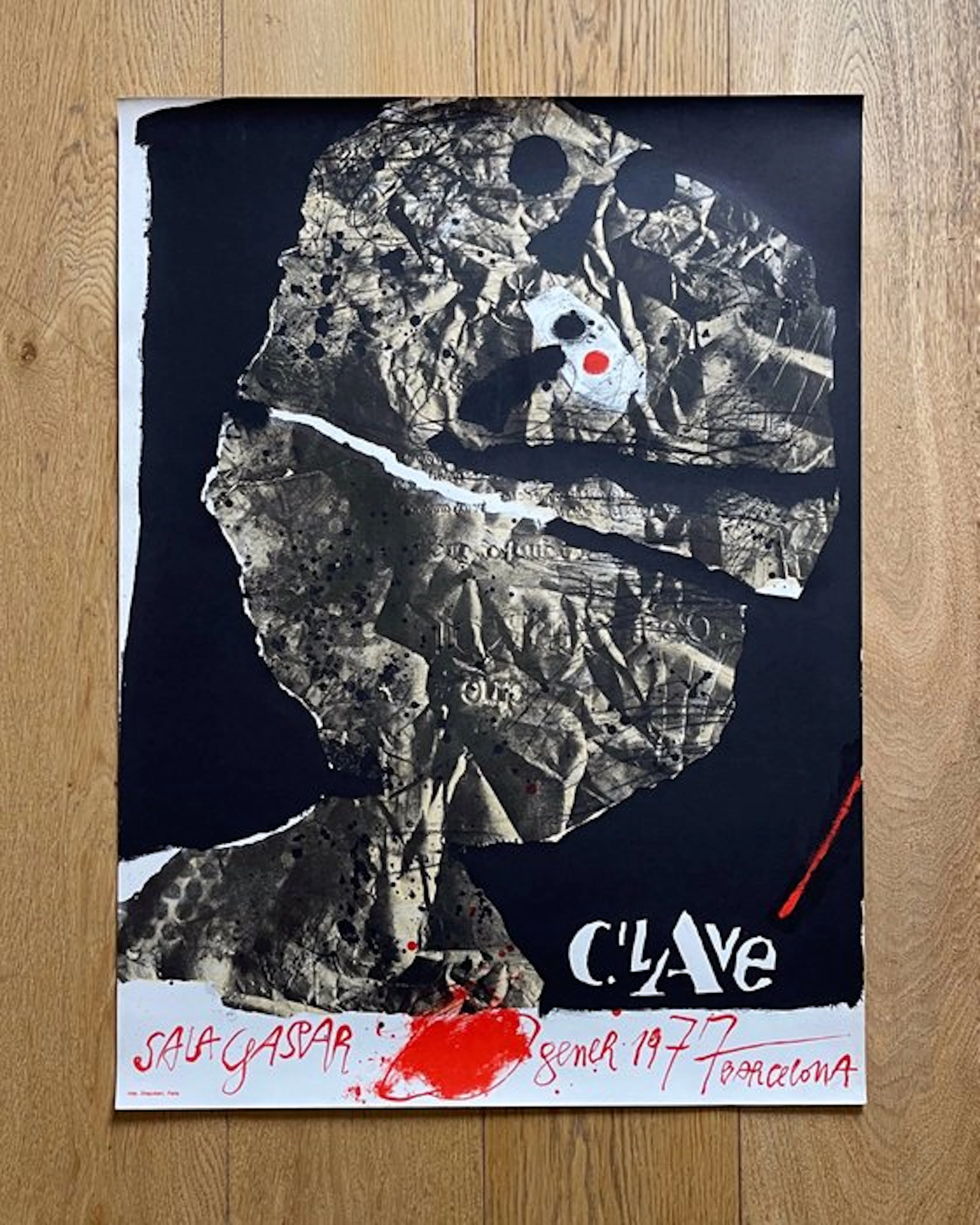 Anonymous - Antoni Clavé – Sala Gaspar Barcelona – Gener-Febrer 1977 - 1970s
