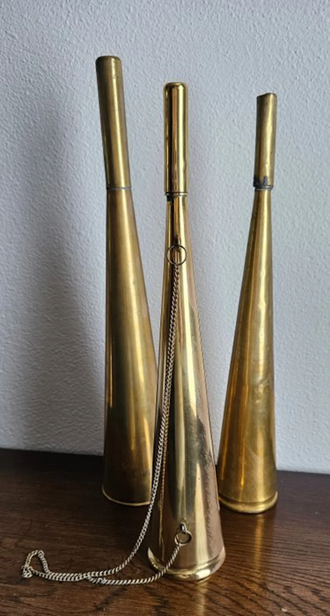 Fog horn (3) - Copper - 3 maritime foghorns