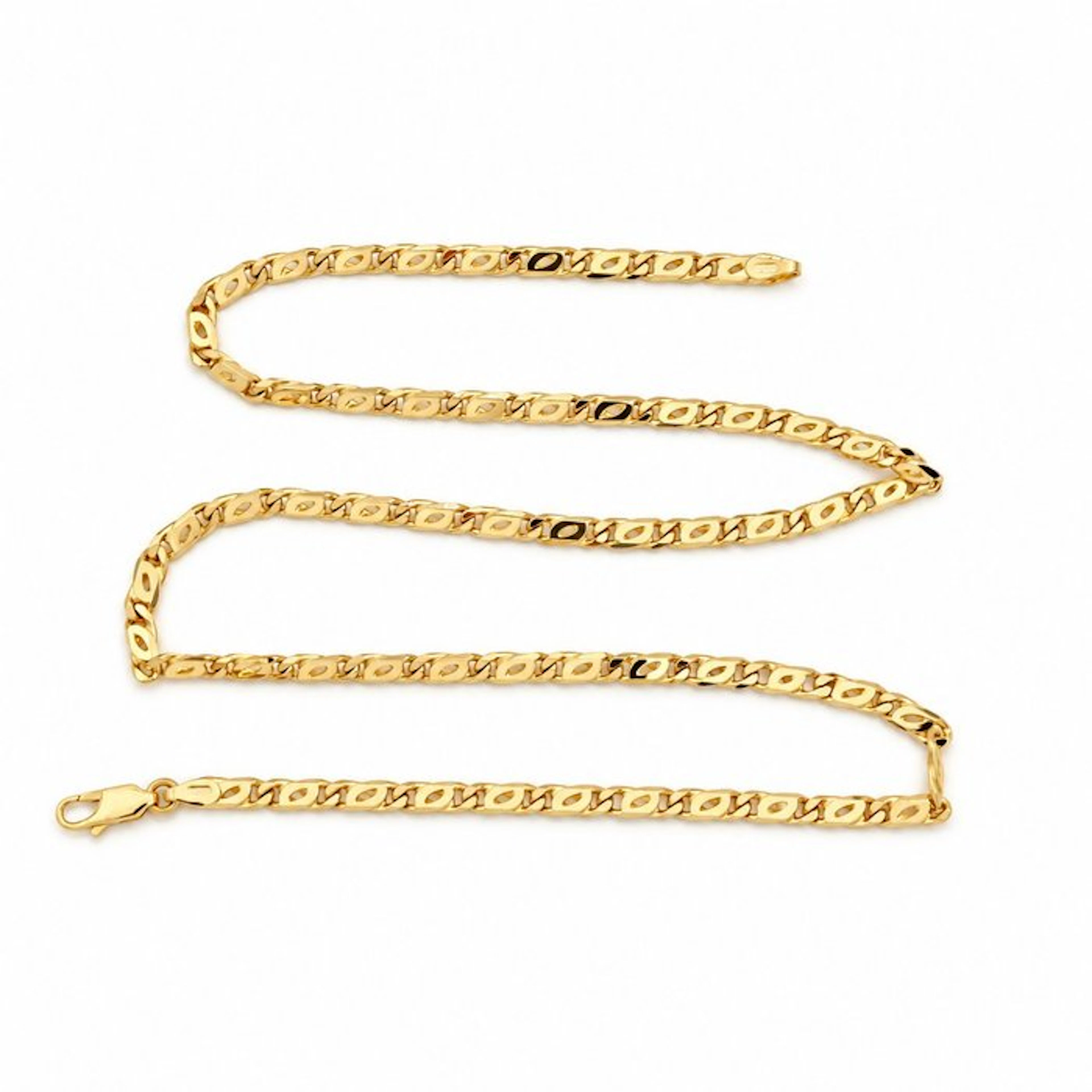 Necklace - 18 kt. Yellow gold - Made in Italy - Handmade
