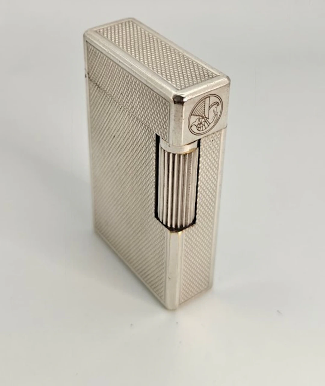 S.T. Dupont - D57 - Barley Pattern - Lighter - Silver Plated