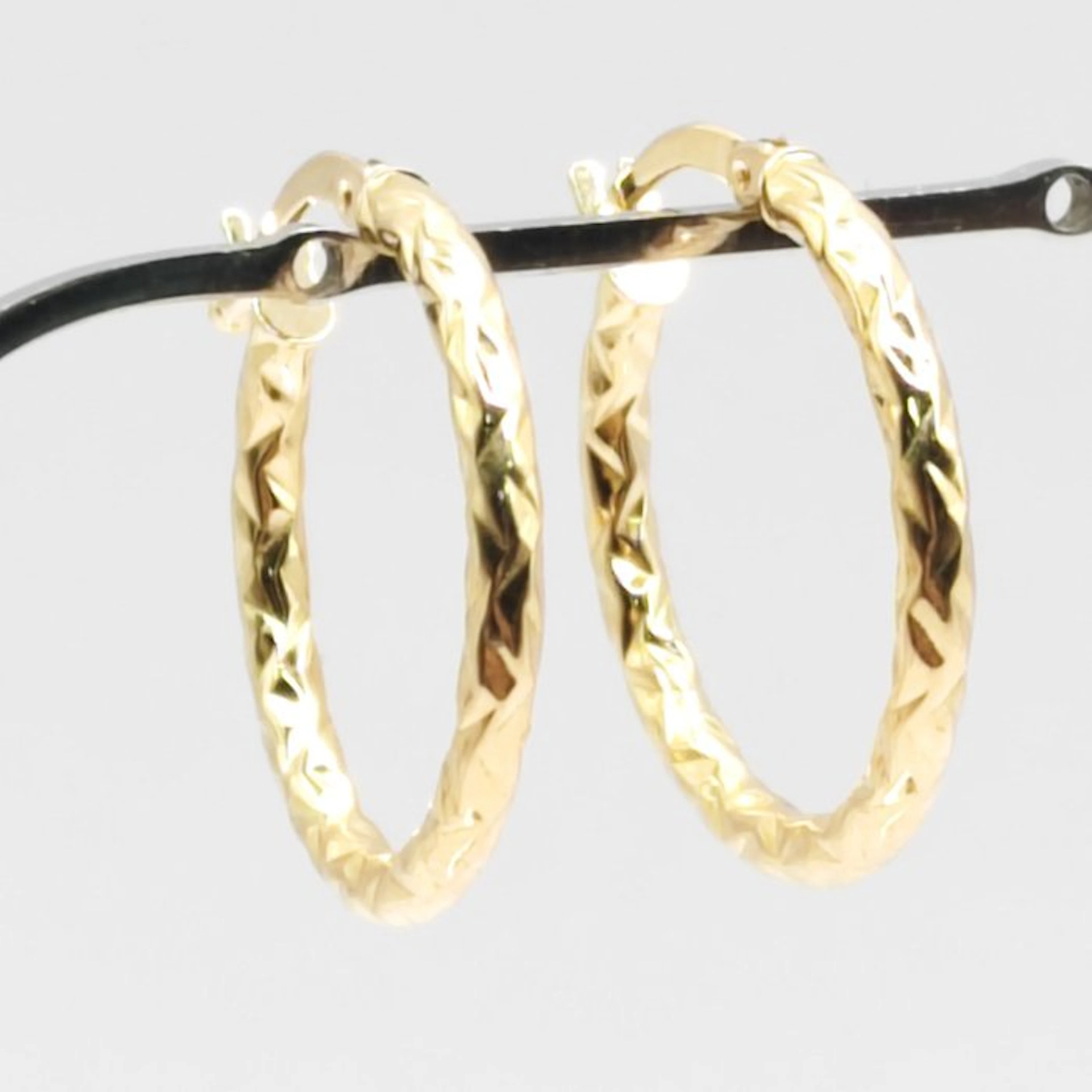 No reserve price - Earrings - 18 kt. Yellow gold