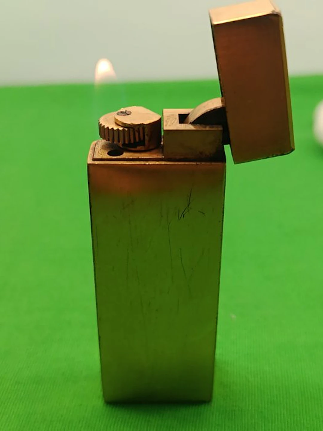 Cartier - Art deco - Pocket lighter - Gold plated