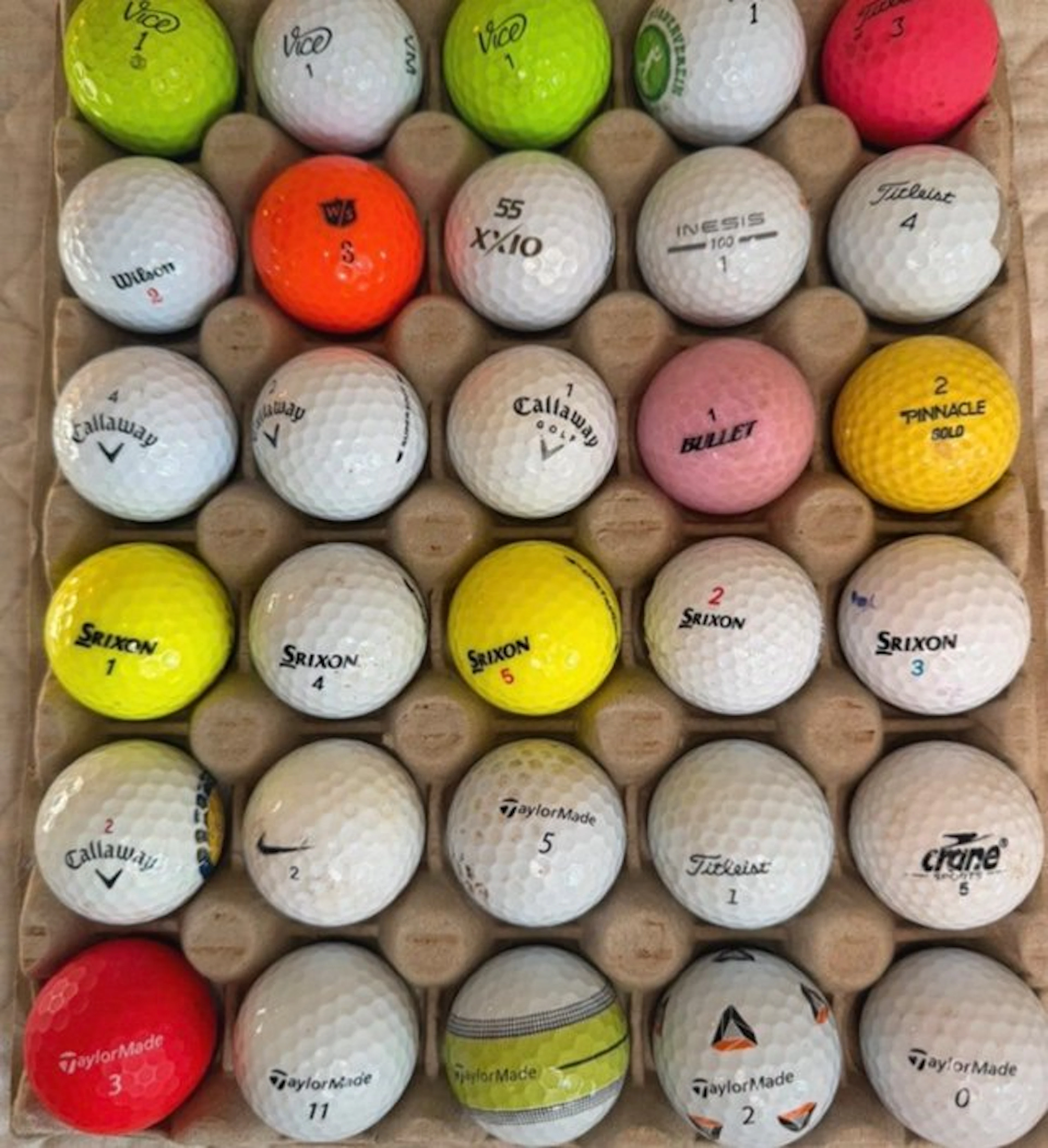 Golf balls