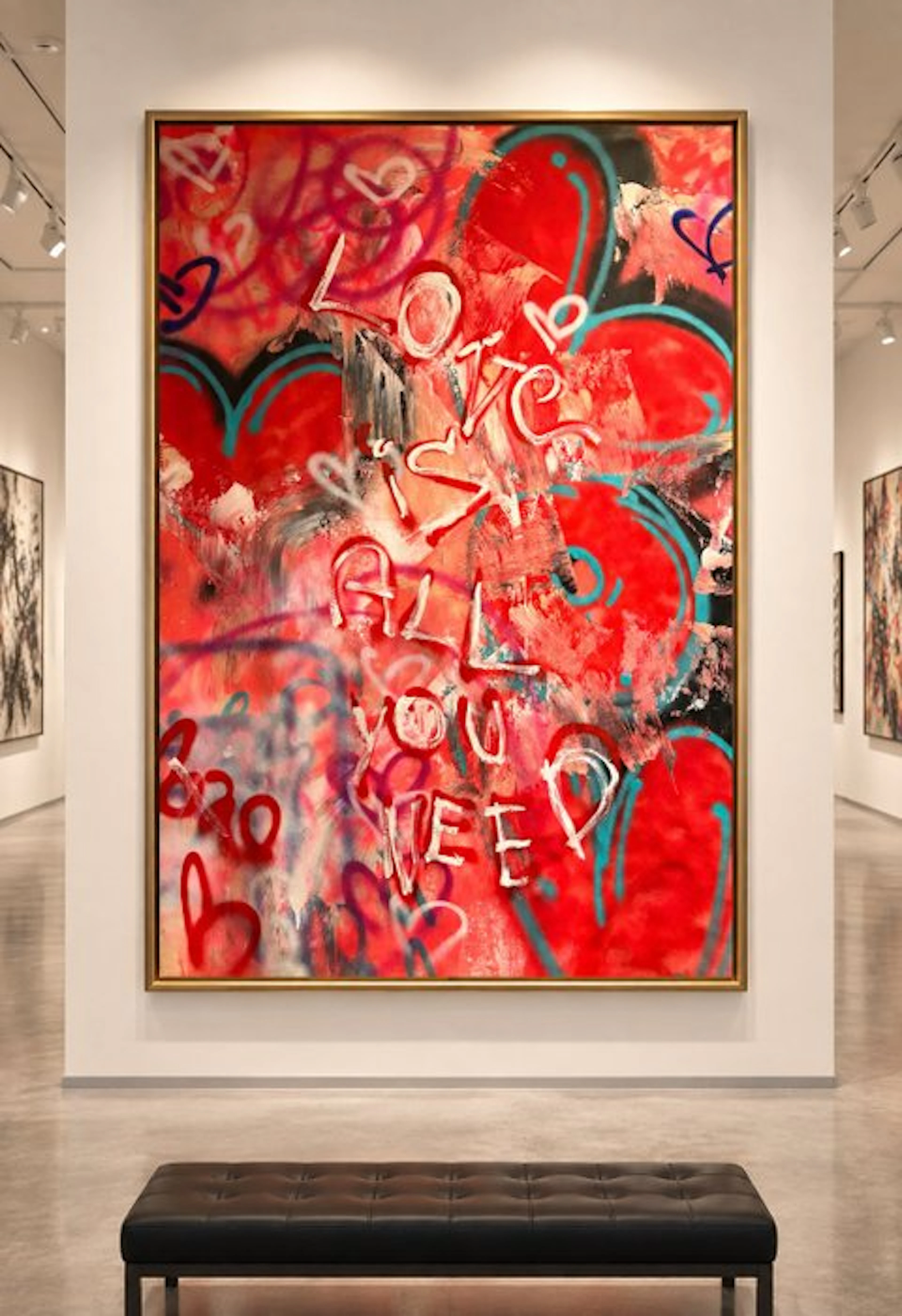 Timo Wedell - Arte Urbano Amore - XXL - Abstract