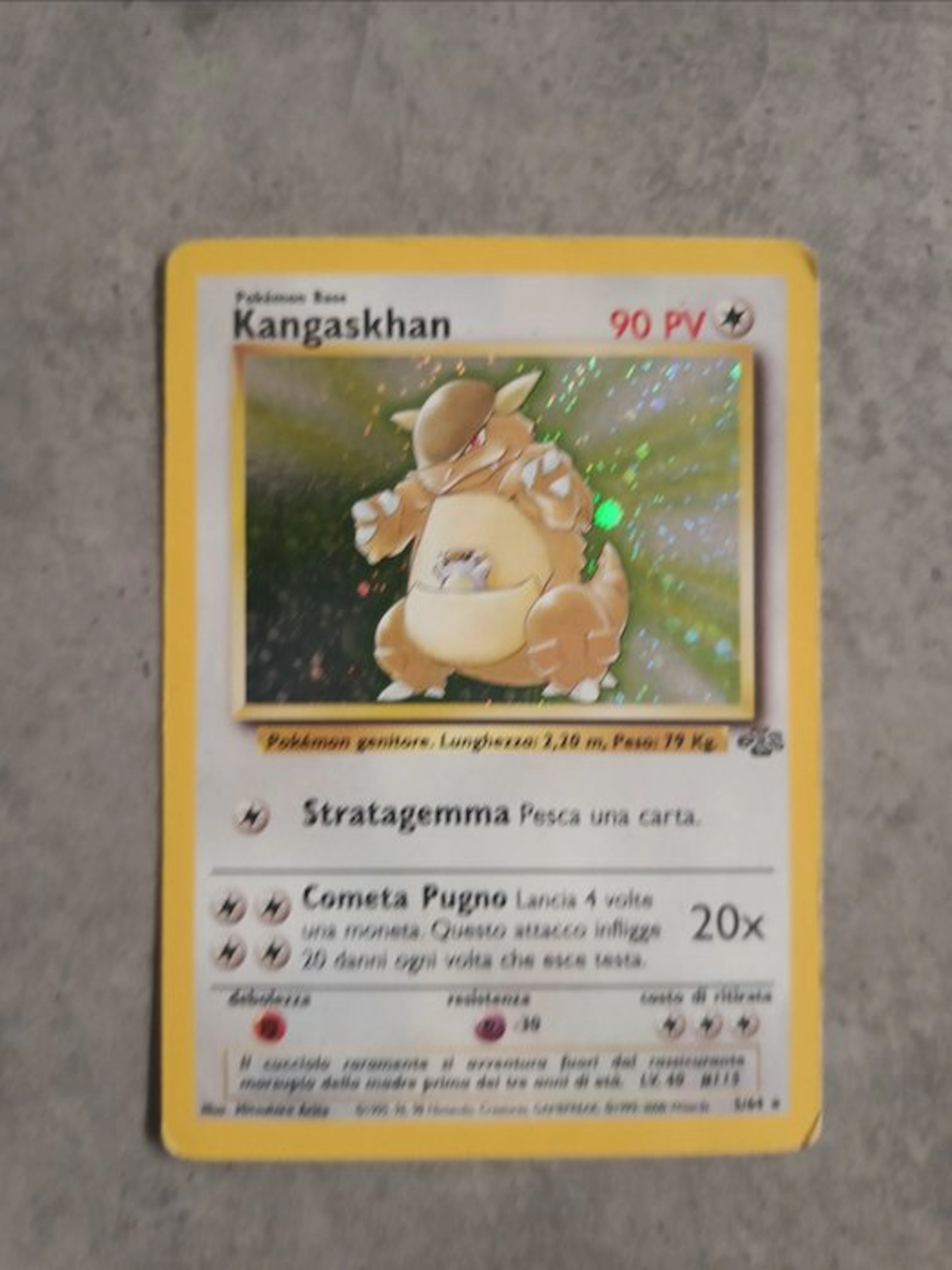 Pokémon - 1 Card - Kangaskhan Foil - WOTC